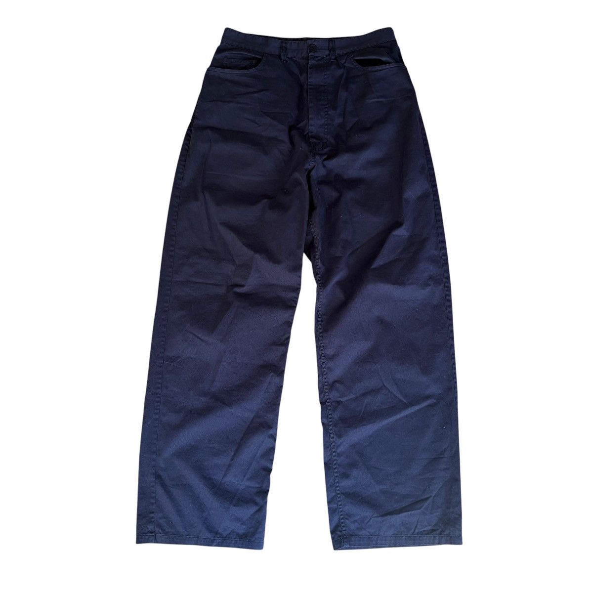 Balenciaga Balenciaga Oversized Navy Work Pants Size US 30 / EU 46 - 1 Thumbnail