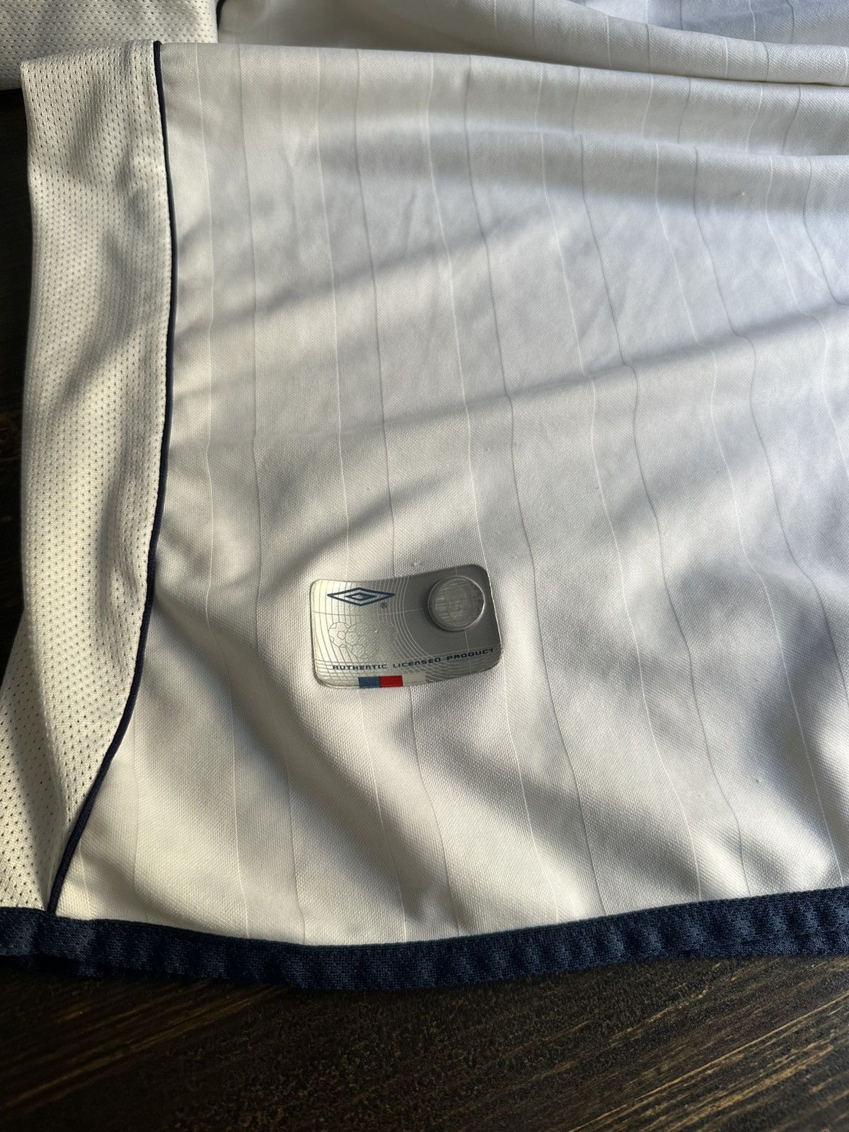 Umbro Umbro England Jersey Size XL Home Kit 2002/03 Vintage White Size US L / EU 52-54 / 3 - 6 Thumbnail