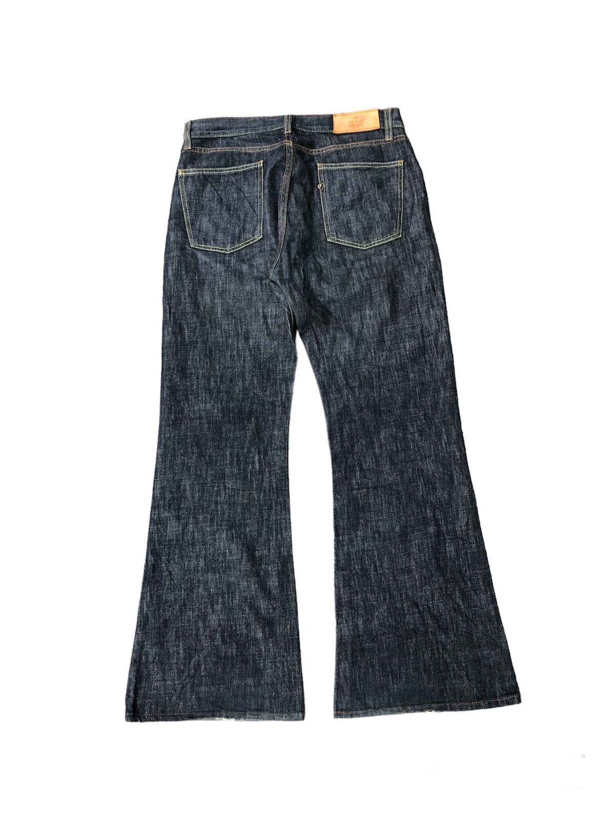 image of Gucci Flared Bootcut Vintage Jeans in Denim, Men's (Size 30)