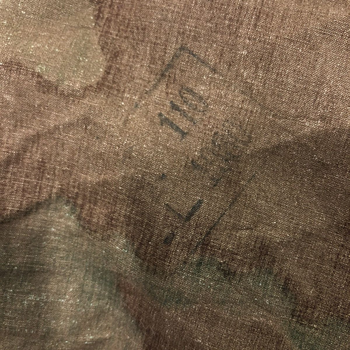 Vintage 🔥VINTAGE 60s MILITARY BAG CAMOUFLAGE DUCK CANVAS CHORE WEAR Size ONE SIZE - 17 Thumbnail