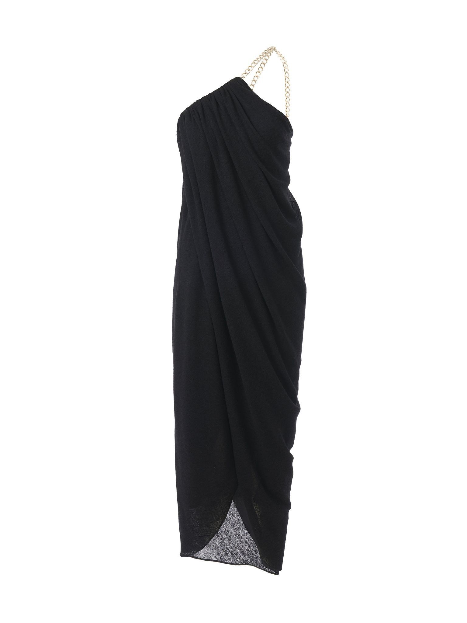 Chloe o1y0825 Midi Dress in Black Size M / US 6-8 / IT 42-44 - 1 Thumbnail