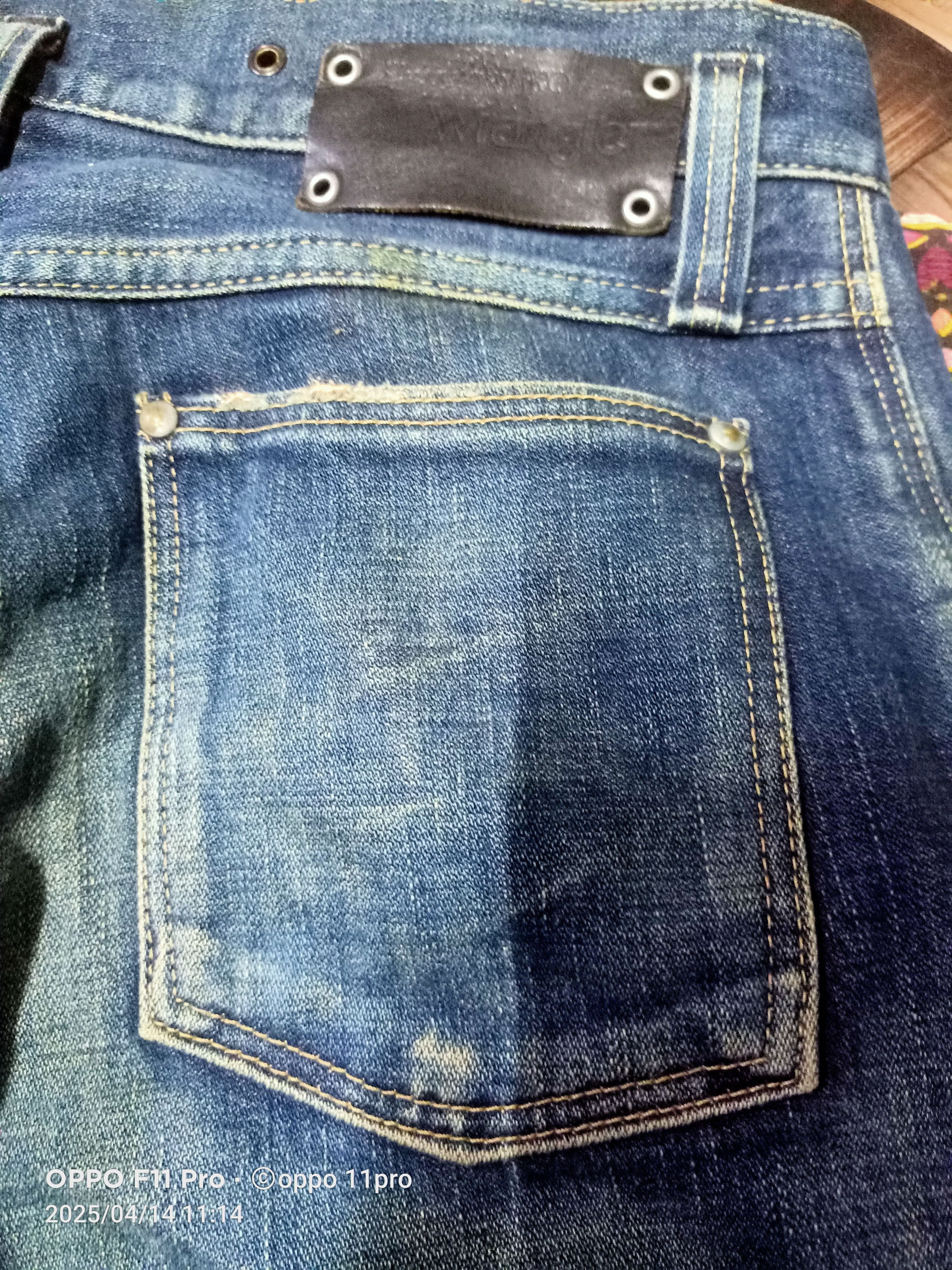If Six Was Nine × Le Grande Bleu (L.G.B.) × Wrangler Wrangler Vtg Euro Fit Flare Denim Non Selvedge Size US 30 / EU 46 - 16 Thumbnail
