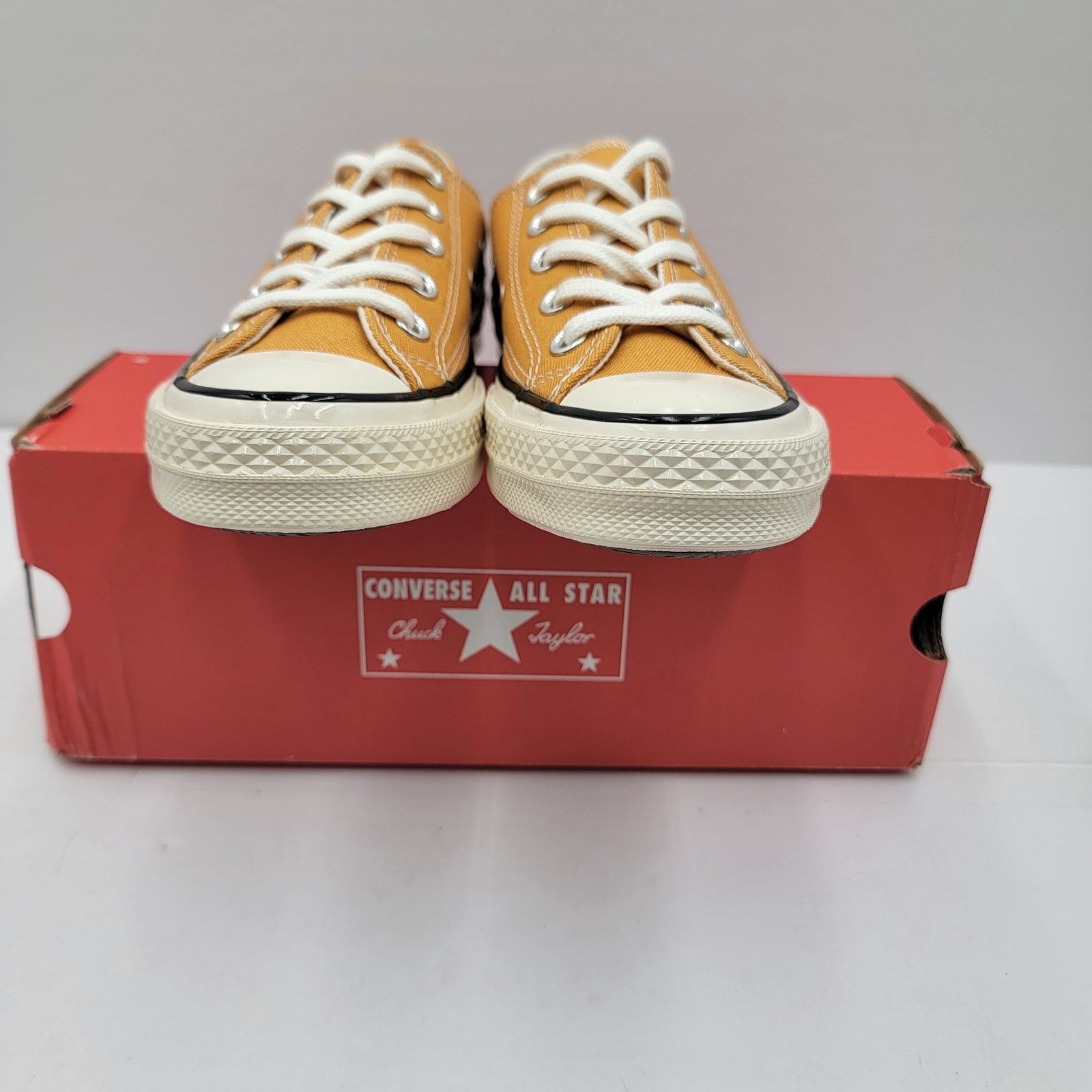 Converse Converse Chuck 70 Low Yellow Sneakers - Size 3.5Y (5.5W) Size US 5.5 / IT 35.5 - 3 Thumbnail