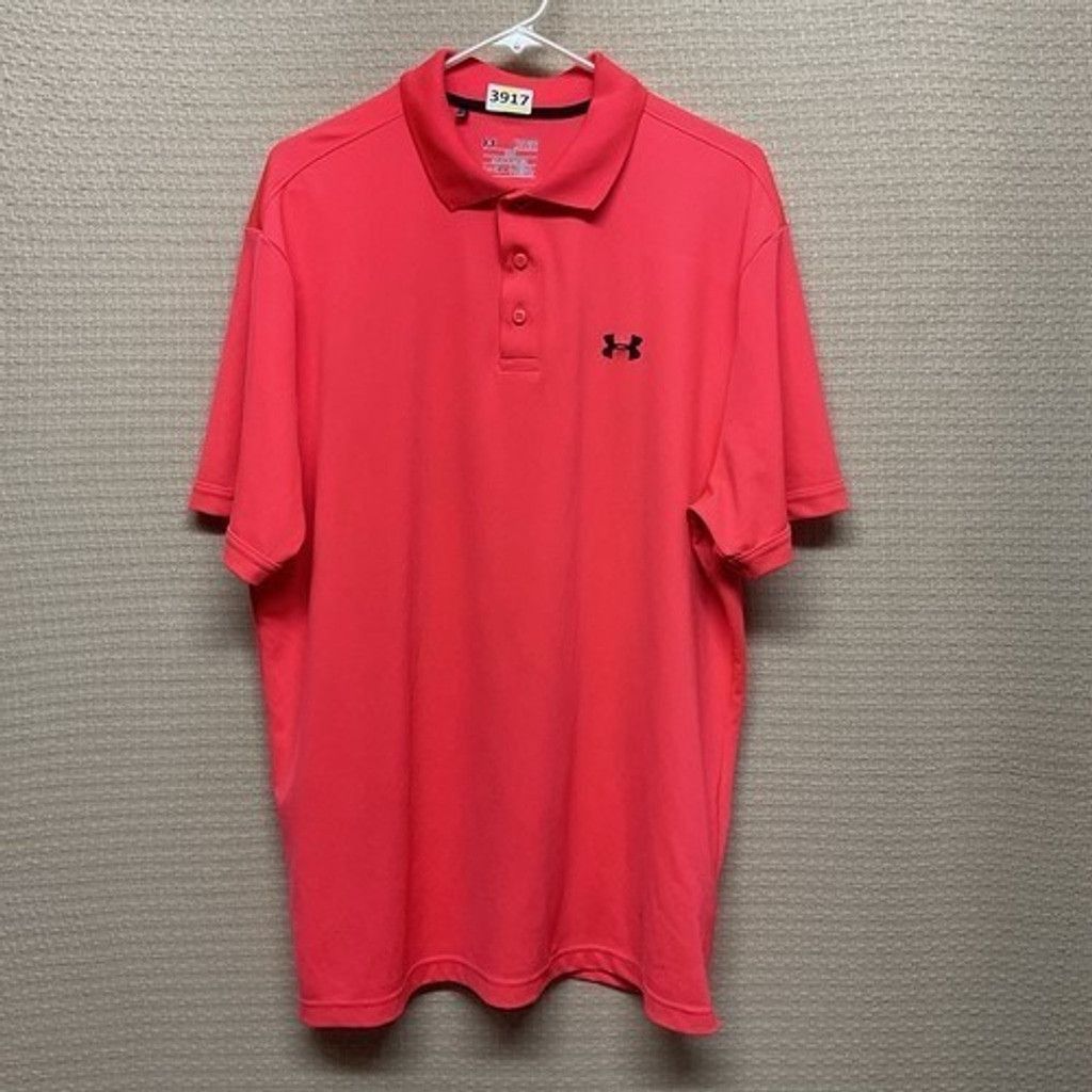 Under Armour Under Armour Heat Gear Short Sleeve Polo Shirt Men Size XL Size US XL / EU 56 / 4 - 7 Thumbnail