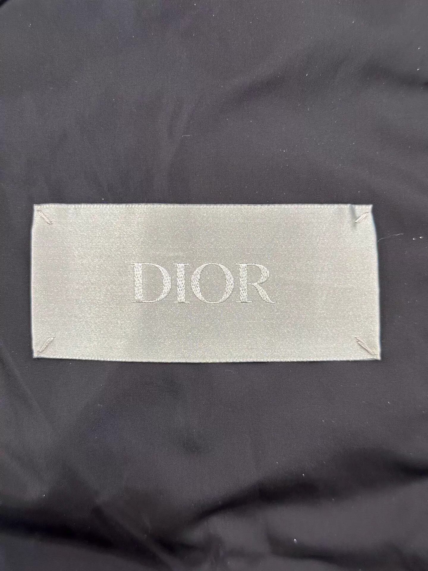 Dior Dior Oblique Men's Navy Blue Down Jacket 48 Size US M / EU 48-50 / 2 - 6 Thumbnail