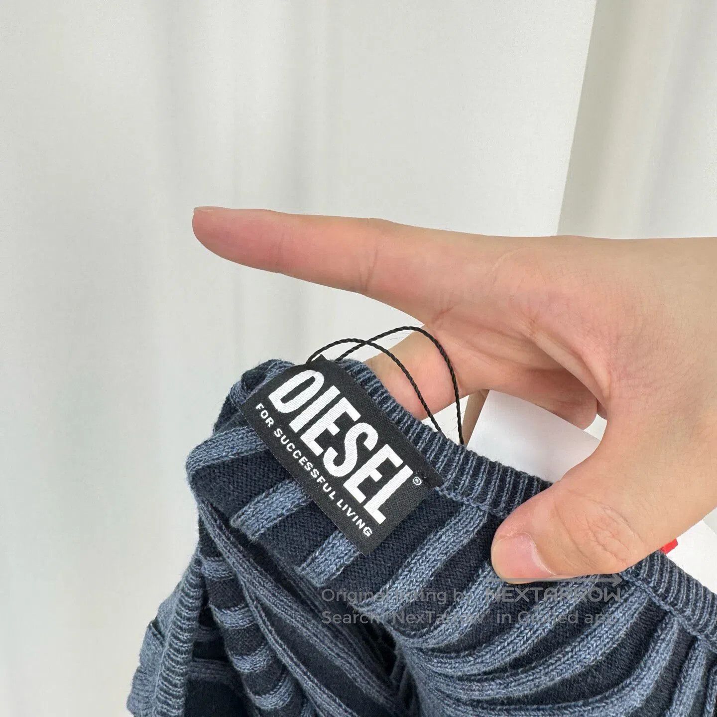 Diesel Diesel Metal Logo Knit Tube Top| Size XS / US 0-2 / IT 36-38 - 6 Thumbnail