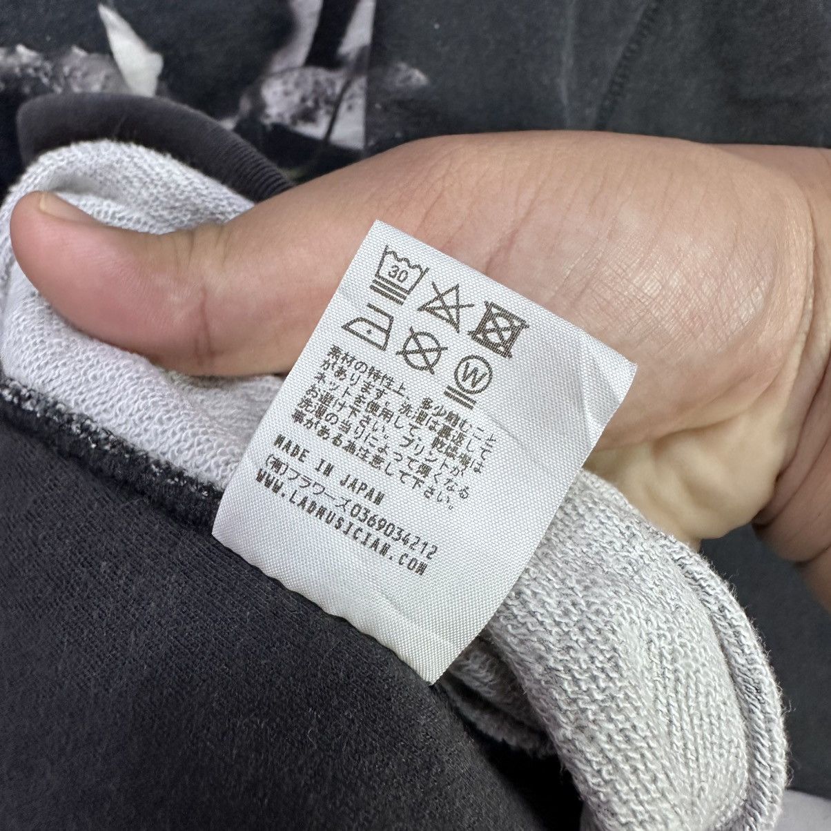 Lad Musician Archive LAD MUSICIAN Floral Hoodie Japan Designer Streetwear Size US XL / EU 56 / 4 - 6 Thumbnail