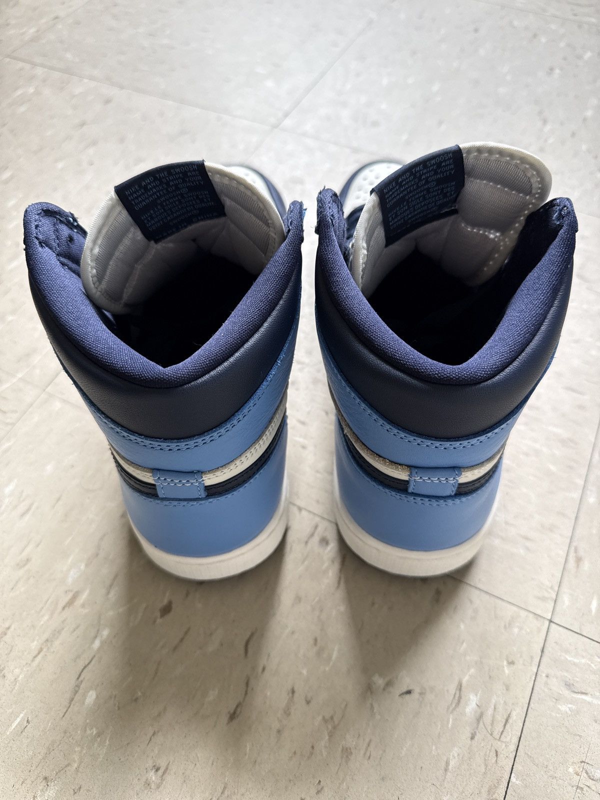 Jordan Brand Air Jordan 1 High Obsidian - 8.5M Size US 8.5 / EU 41-42 - 4 Thumbnail