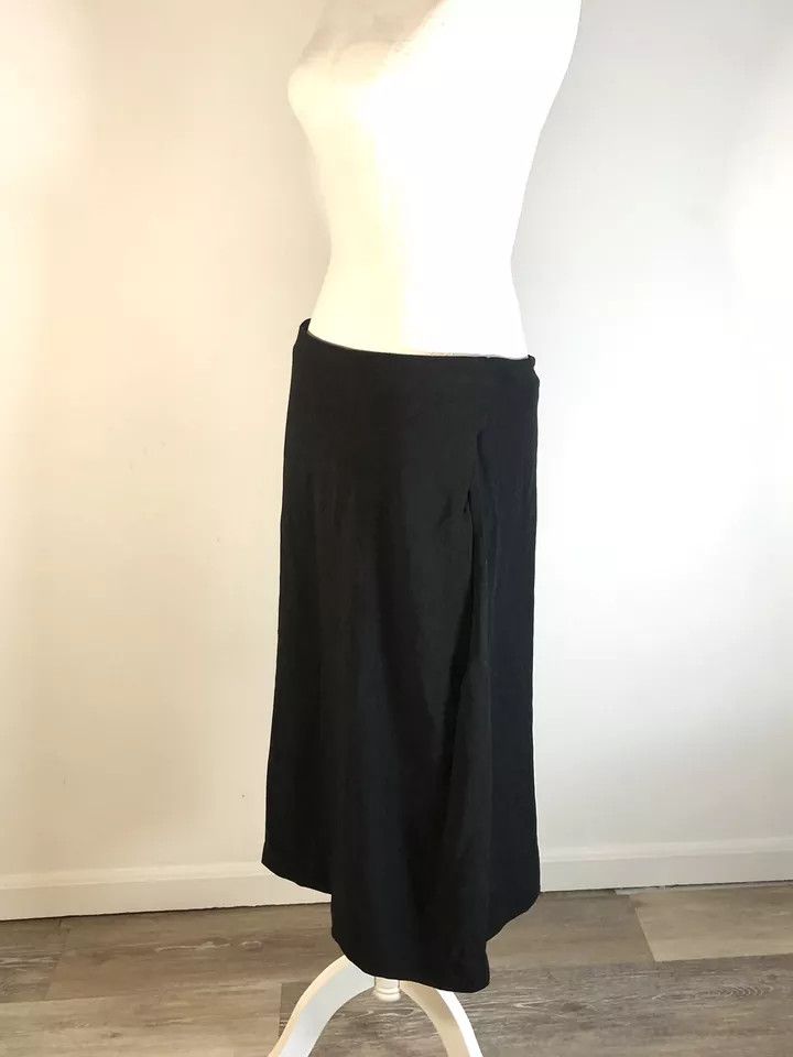 Yohji Yamamoto Yohji Yamamoto black skirt Sz XS Size 27" / US 4 / IT 40 - 3 Thumbnail