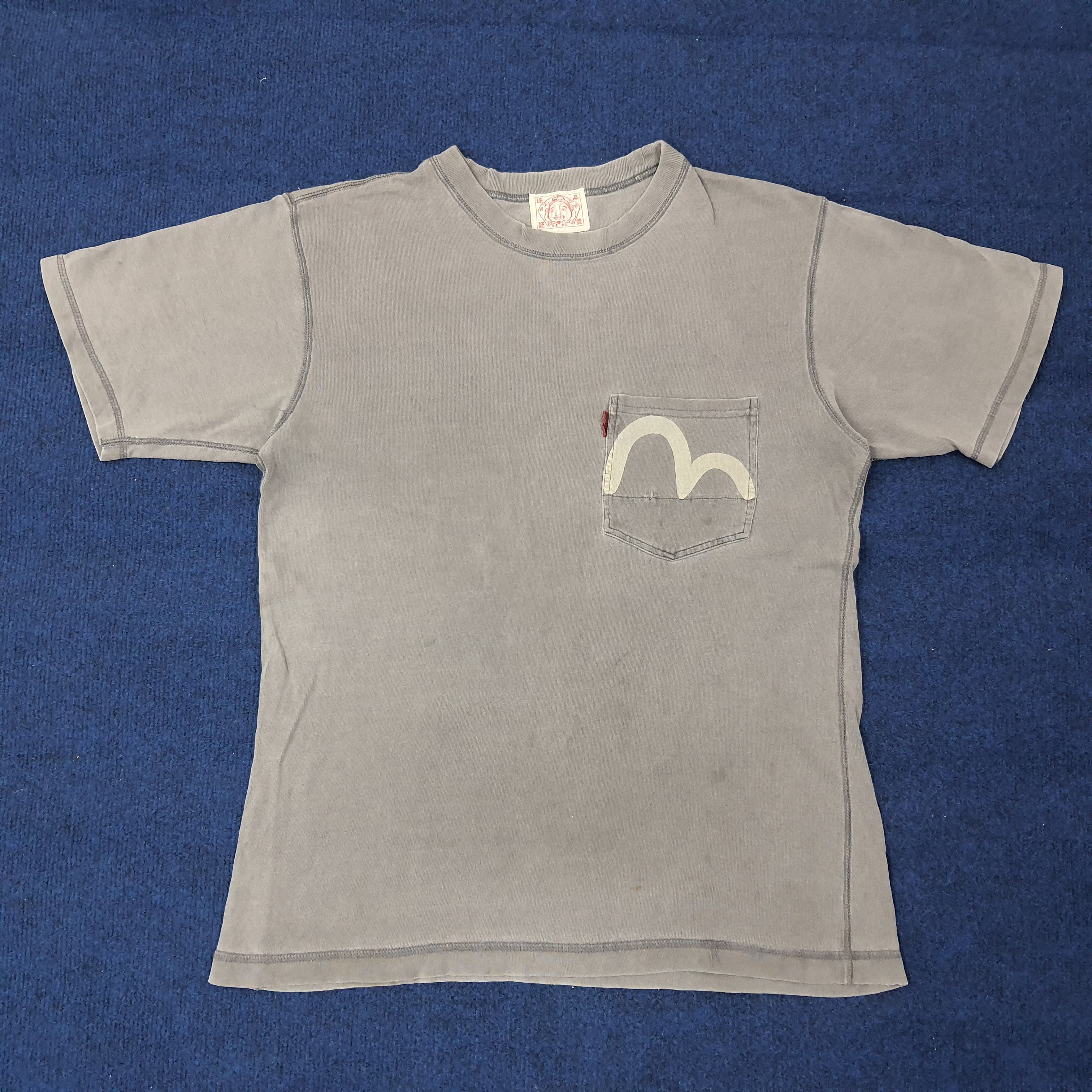 Evisu Vintage Evisu Japan Brand Pocket Tee C223N78 Size US M / EU 48-50 / 2 - 1 Thumbnail