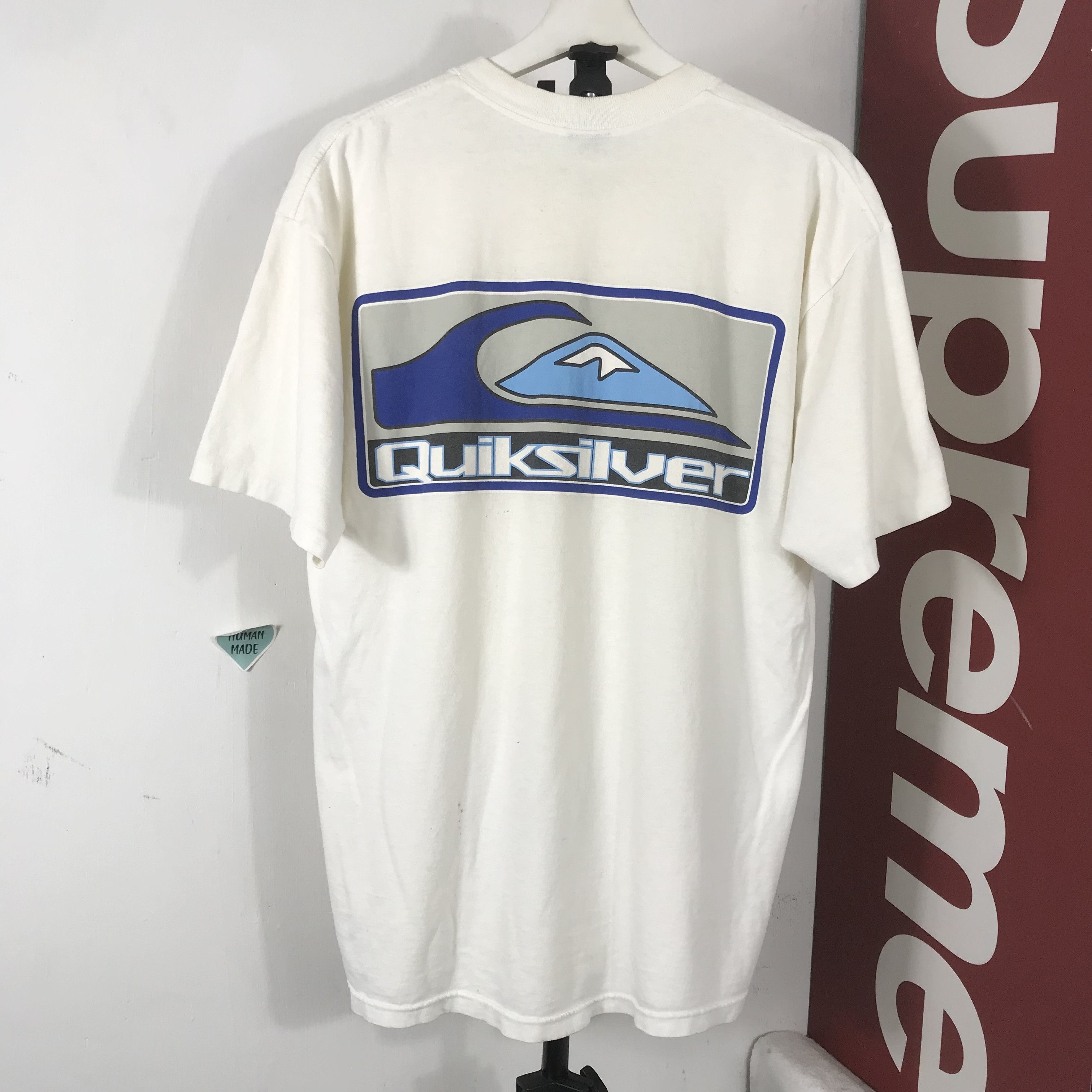 Quiksilver 90s Vintage Quiksilver Kelly Slater Legendary Surfer Tshirt Size US L / EU 52-54 / 3 - 1 Thumbnail