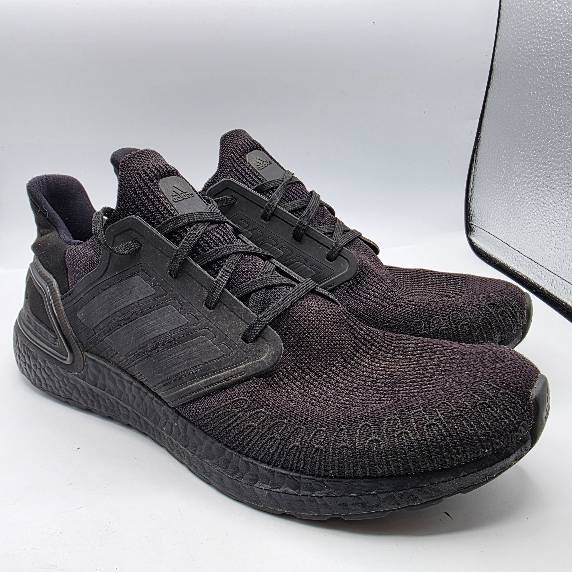 Adidas Adidas UltraBoost 20 Mens Size 11.5 Triple Black Athletic Sh Size US 11.5 / EU 44-45 - 1 Thumbnail