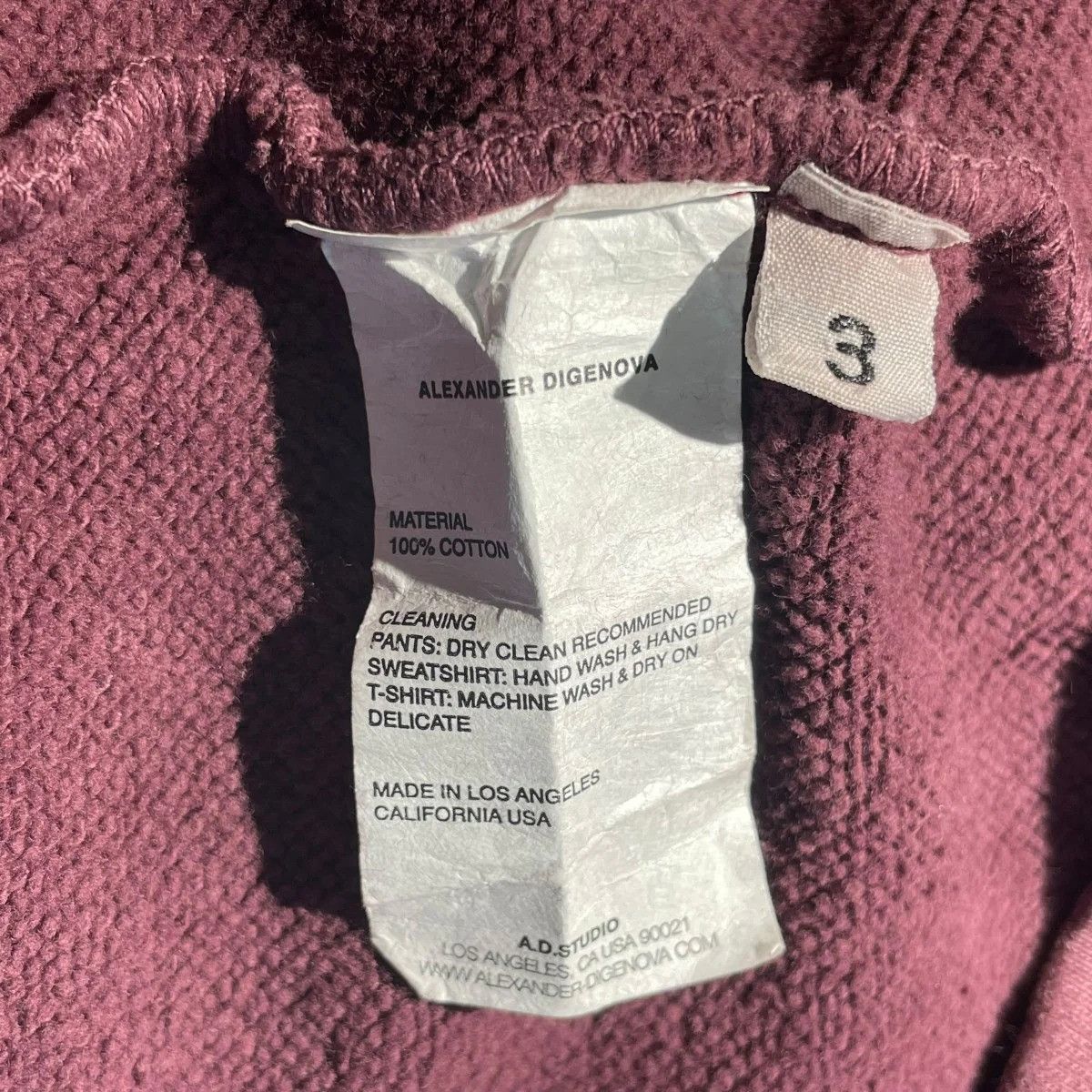 ALEXANDER DIGENOVA Alexander Digenova hoodie Size US L / EU 52-54 / 3 - 4 Thumbnail