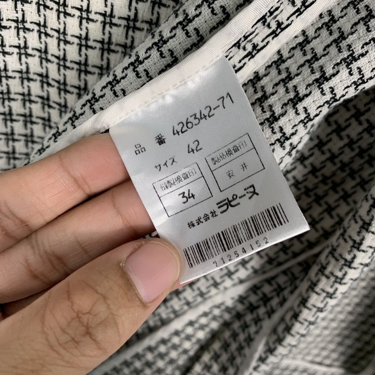 Givenchy Givenchy Glamour Houndstooth Jacket Size M / US 6-8 / IT 42-44 - 15 Thumbnail