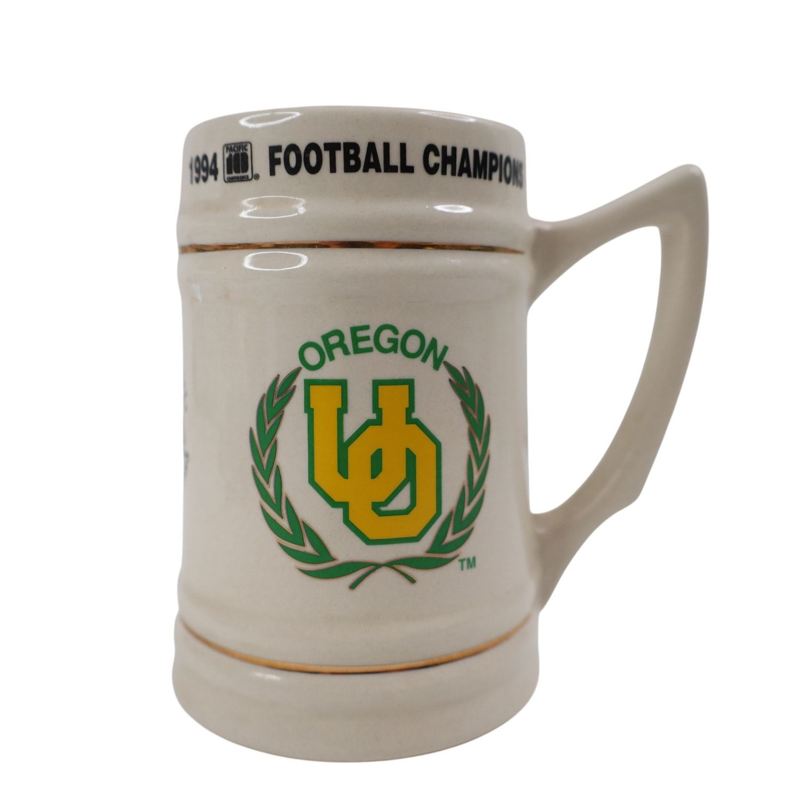 Vintage Vintage University of Oregon Ducks 1995 Rose Bowl Beer Stein Size ONE SIZE - 1 Thumbnail