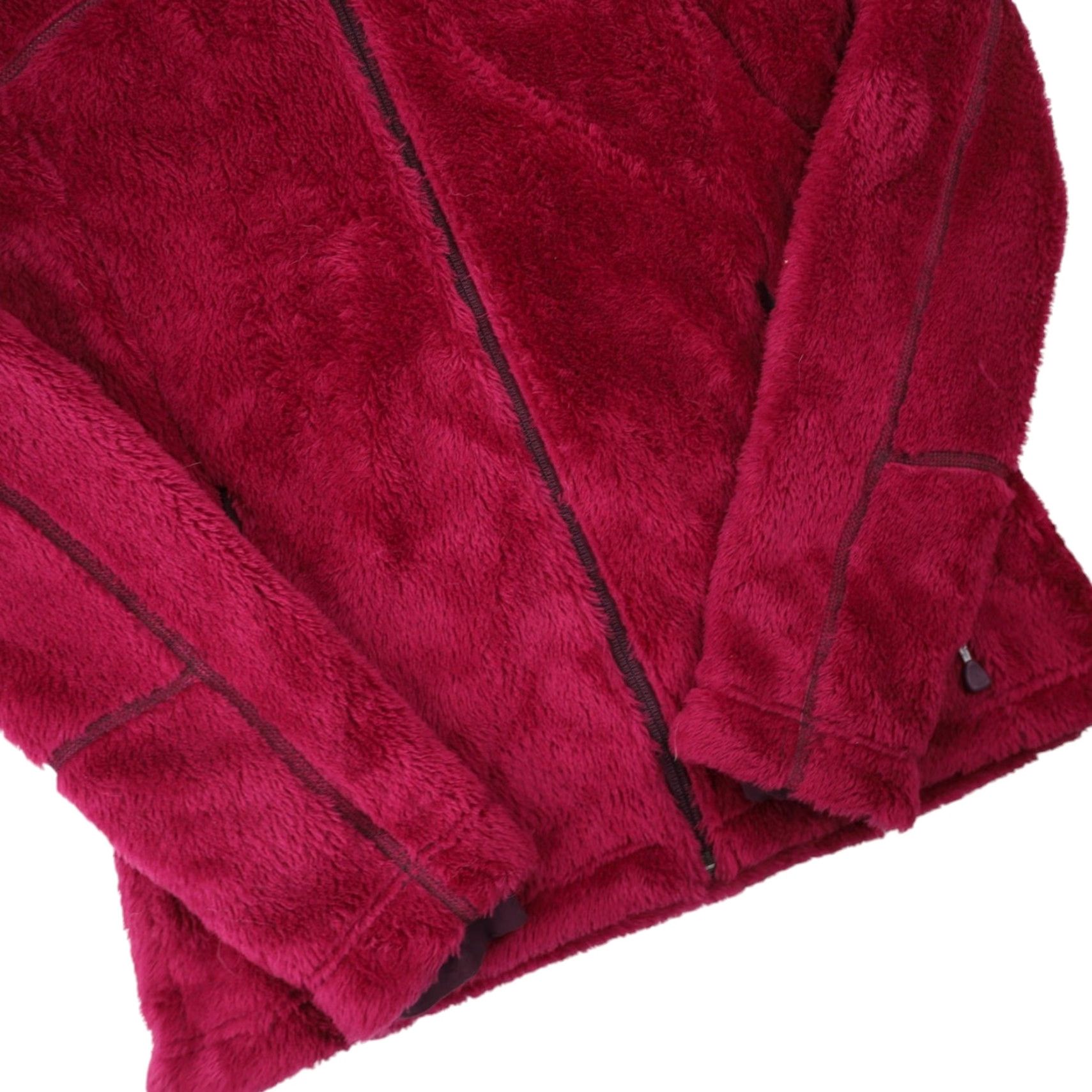Mountain Hardwear VINTAGE Mountain Hardwear Purple Womens Small Deep Pile Fleece Jacket Size S / US 4 / IT 40 - 3 Thumbnail