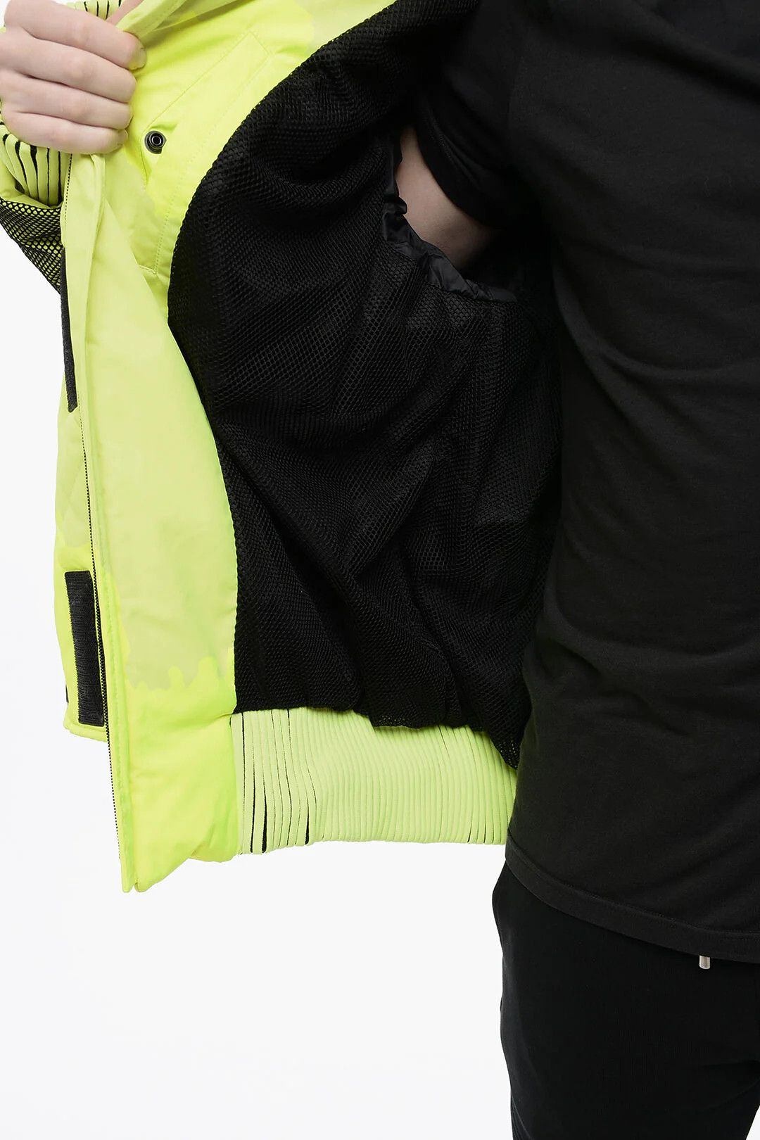 Balmain og1mm0326 Removable Hood Padded Jacket in Yellow Size US L / EU 52-54 / 3 - 6 Thumbnail