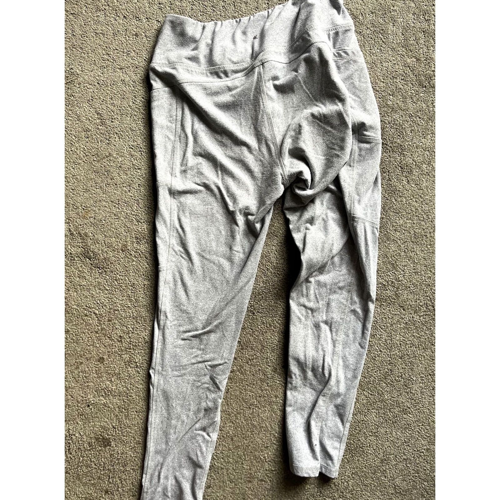 Kyodan KYODAN Leggings Medium Gray Zip Pocket on Back Size 28" / US 6 / IT 42 - 3 Thumbnail