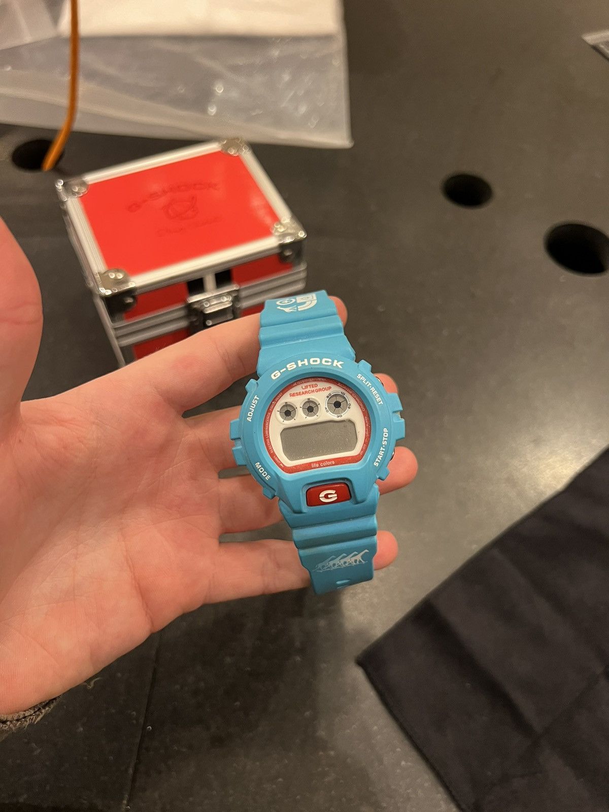 G Shock Casio G Shock LRG Blue Watch Size ONE SIZE - 1 Thumbnail