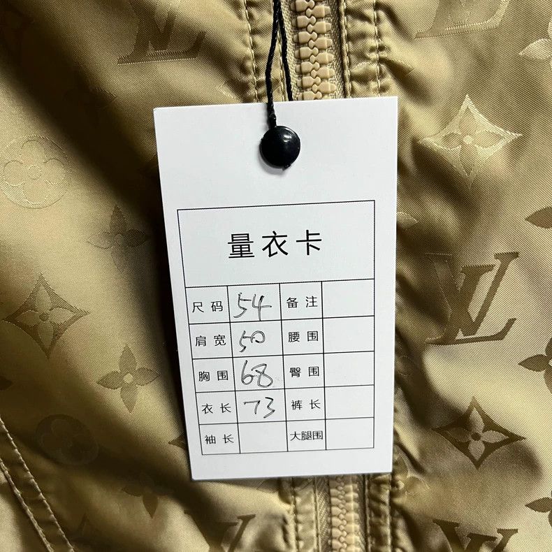 Louis Vuitton louis vuitton Beige pin full logo reversible long jacket 25 Size US L / EU 52-54 / 3 - 5 Thumbnail