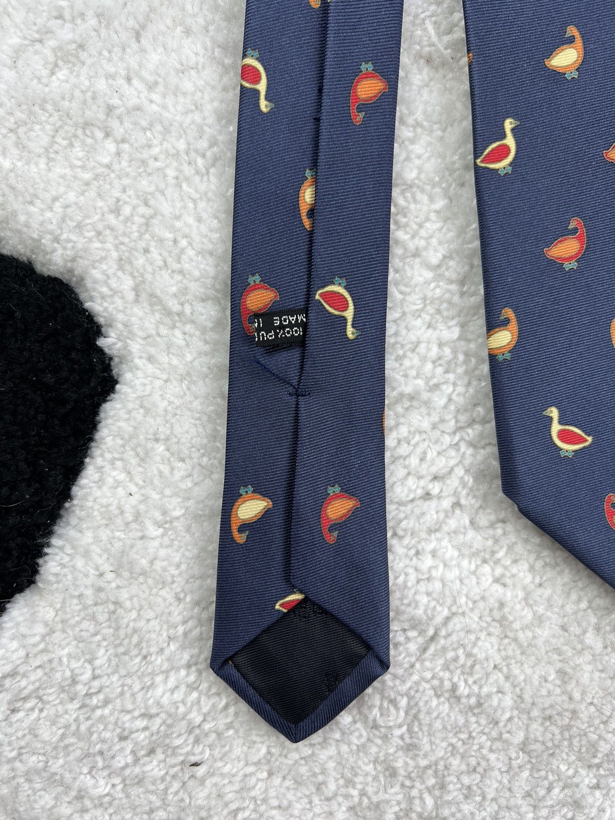Stefano Ricci Vintage Stefano Ricci Italy Silk Luxury Duck Tie Size ONE SIZE - 4 Thumbnail