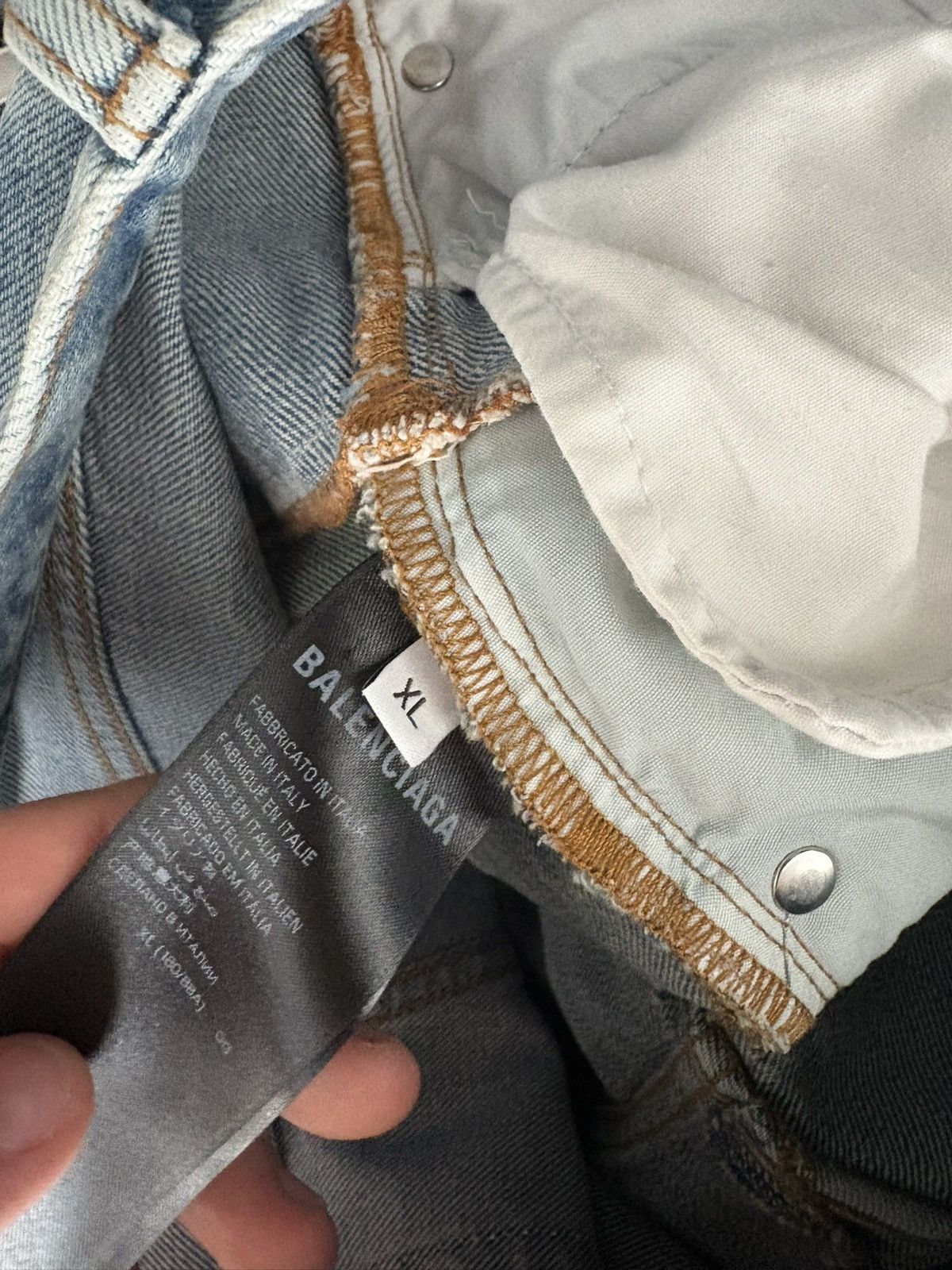 Balenciaga Balenciaga Cut up Jeans Size US 36 / EU 52 - 5 Thumbnail