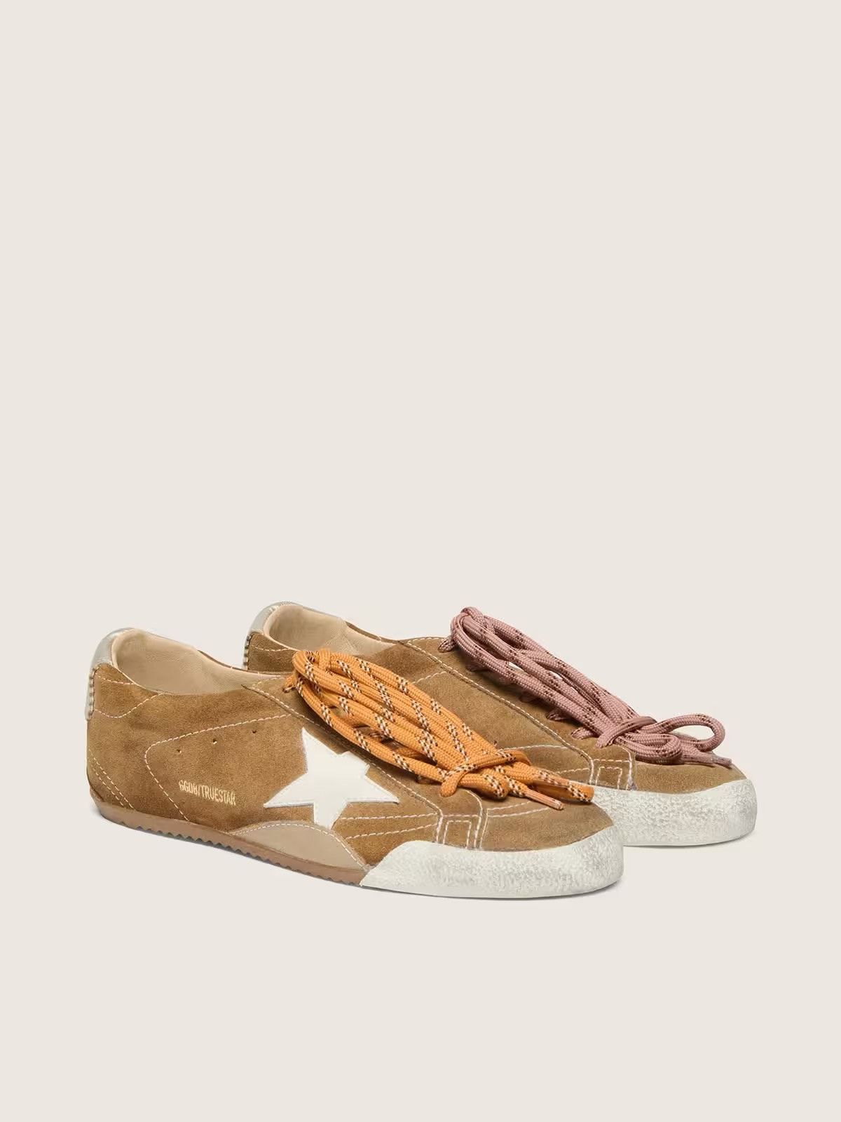 Golden Goose Golden Goose True Star in Tobacco Size US 7 / IT 37 - 1 Thumbnail