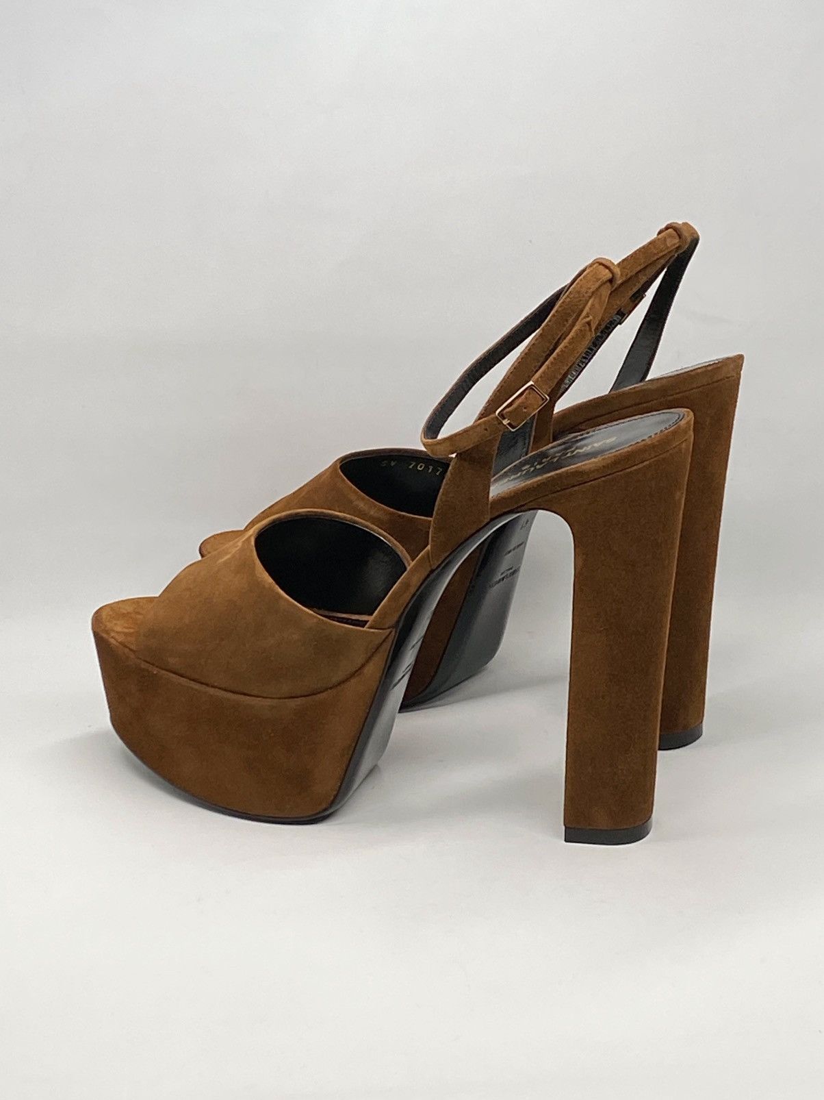 Yves Saint Laurent Saint Laurent Jodie Platform Sandals in Suede size 41 Size US 11 / IT 41 - 9 Thumbnail