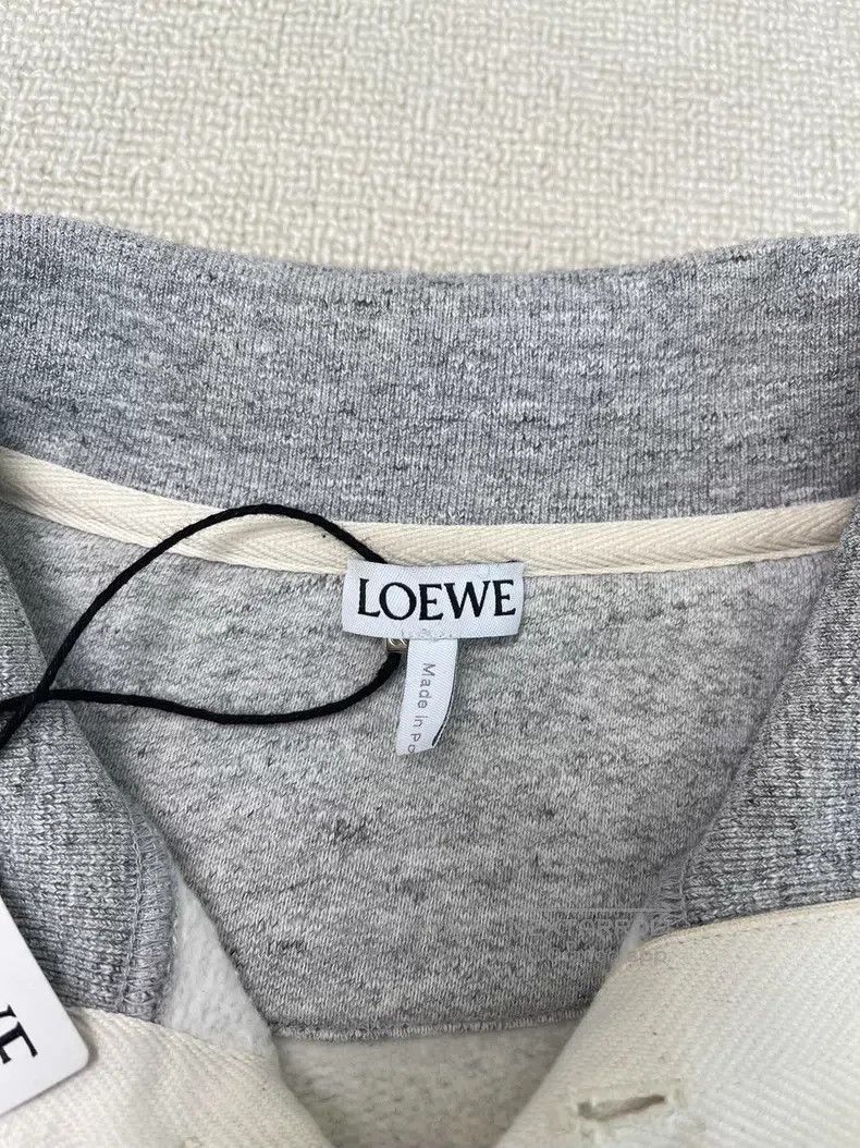 Loewe Loewe Embroidered High-Neck Casual Sports Hoodie Size XS / US 0-2 / IT 36-38 - 3 Thumbnail