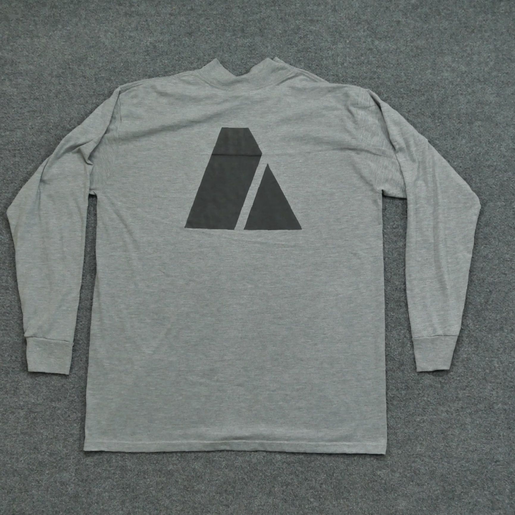 Spell VINTAGE Army T Shirt Adult XL Grey Spell Out Logo Distressed 90s Mens Size US XL / EU 56 / 4 - 7 Thumbnail