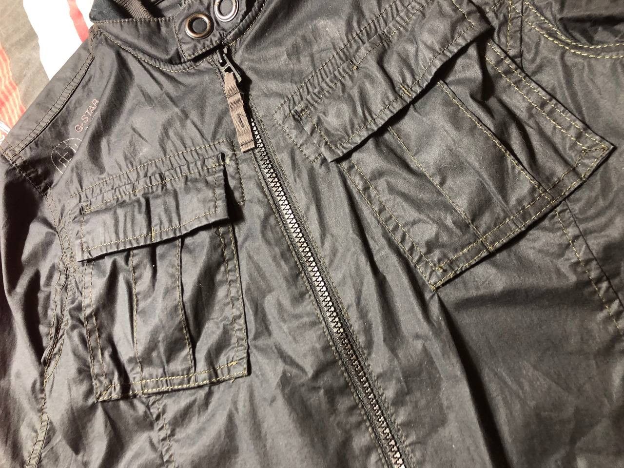 G-Star G Star Raw Vintage Mens Biker Jacket Size US M / EU 48-50 / 2 - 17 Thumbnail