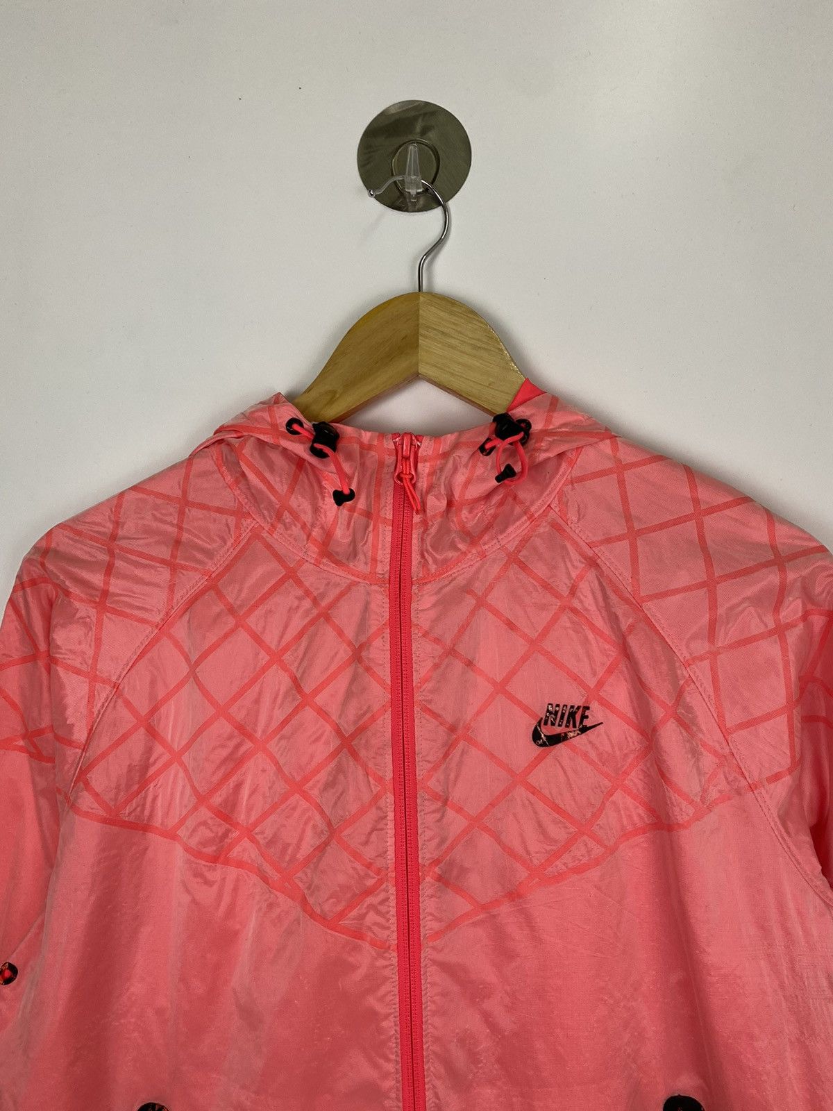 Nike × Vintage Vintage Y2K Nike Light Jacket Peach Size US S / EU 44-46 / 1 - 3 Thumbnail