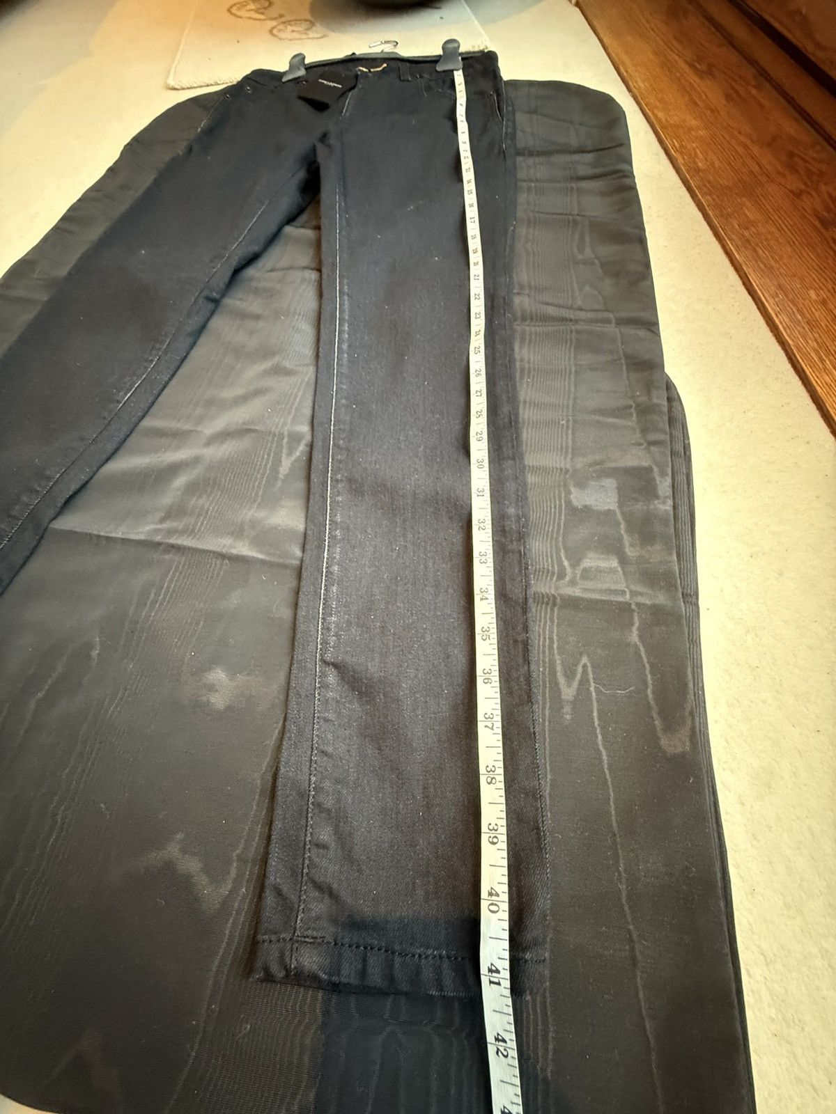 Saint Laurent Paris SS20 Saint Laurent BNWT black skinny jeans 31 slim denim Size US 31 - 7 Thumbnail