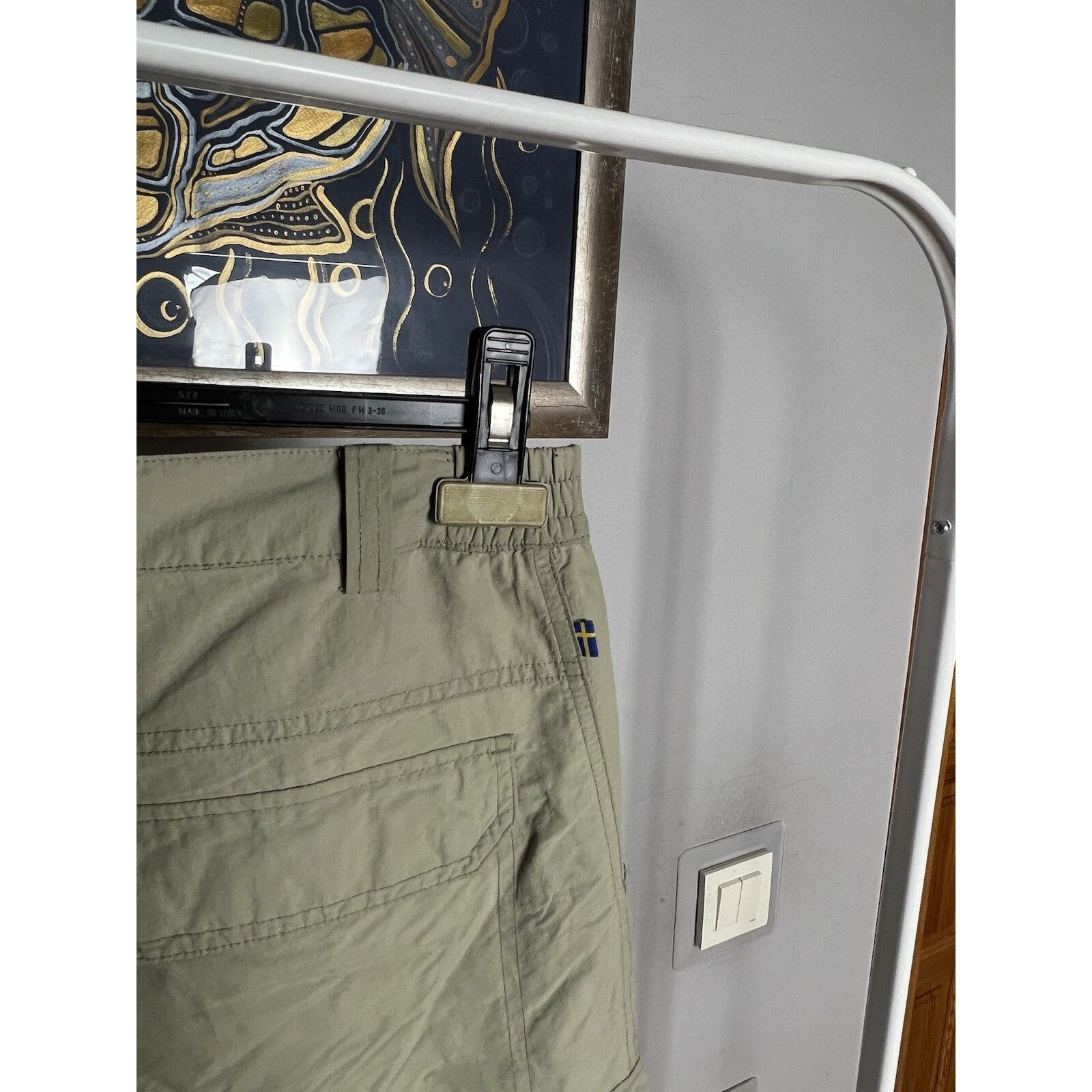 Fjallraven Fjallraven Kape Town Mt Men`s Beige Cargo Tracking Shorts Si Size US 32 / EU 48 - 9 Thumbnail