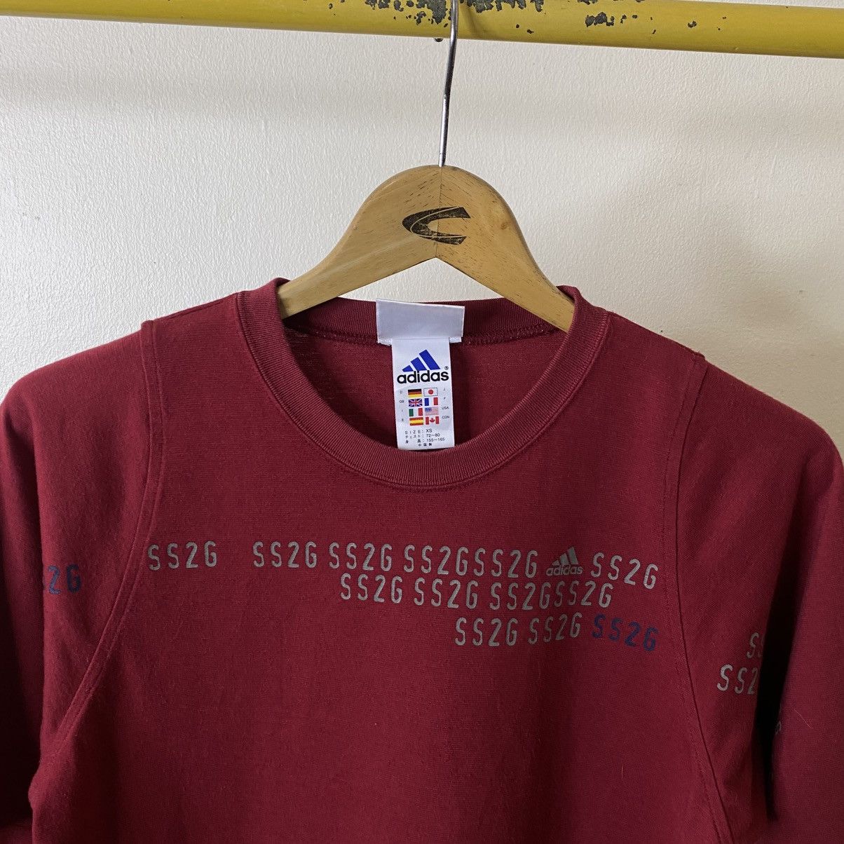 Adidas Vintage 90s Adidas SS2G Superstar 2G T Shirt Size US S / EU 44-46 / 1 - 2 Thumbnail