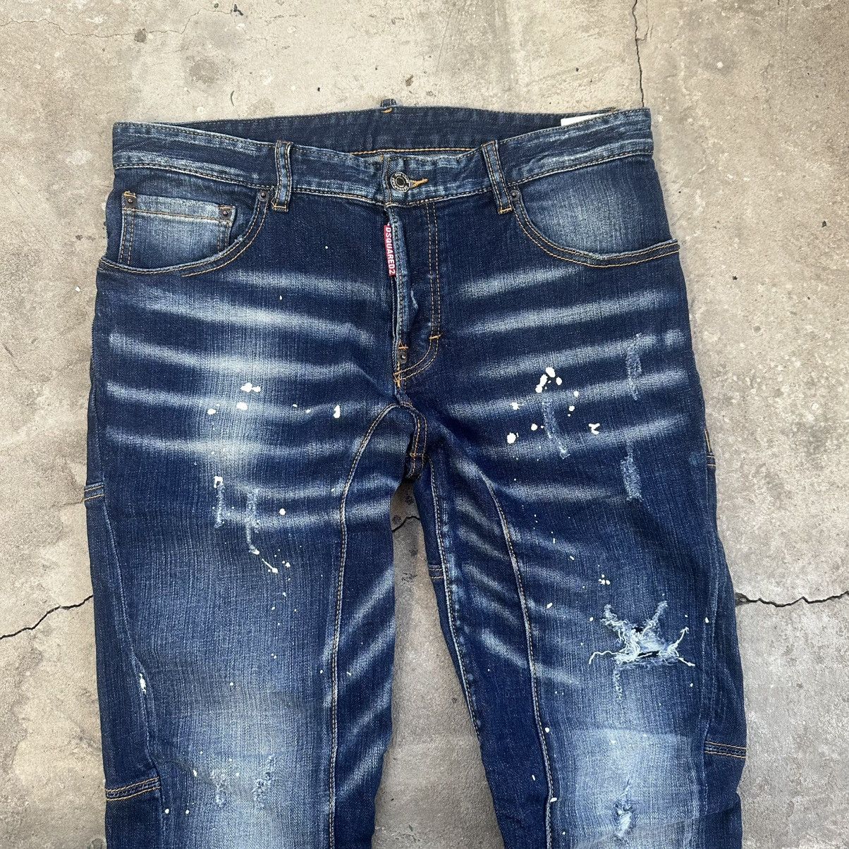 Dsquared2 Vintage Dsquared2 2019 Luxury Denim Jeans Made In Italy Size US 34 / EU 50 - 5 Thumbnail
