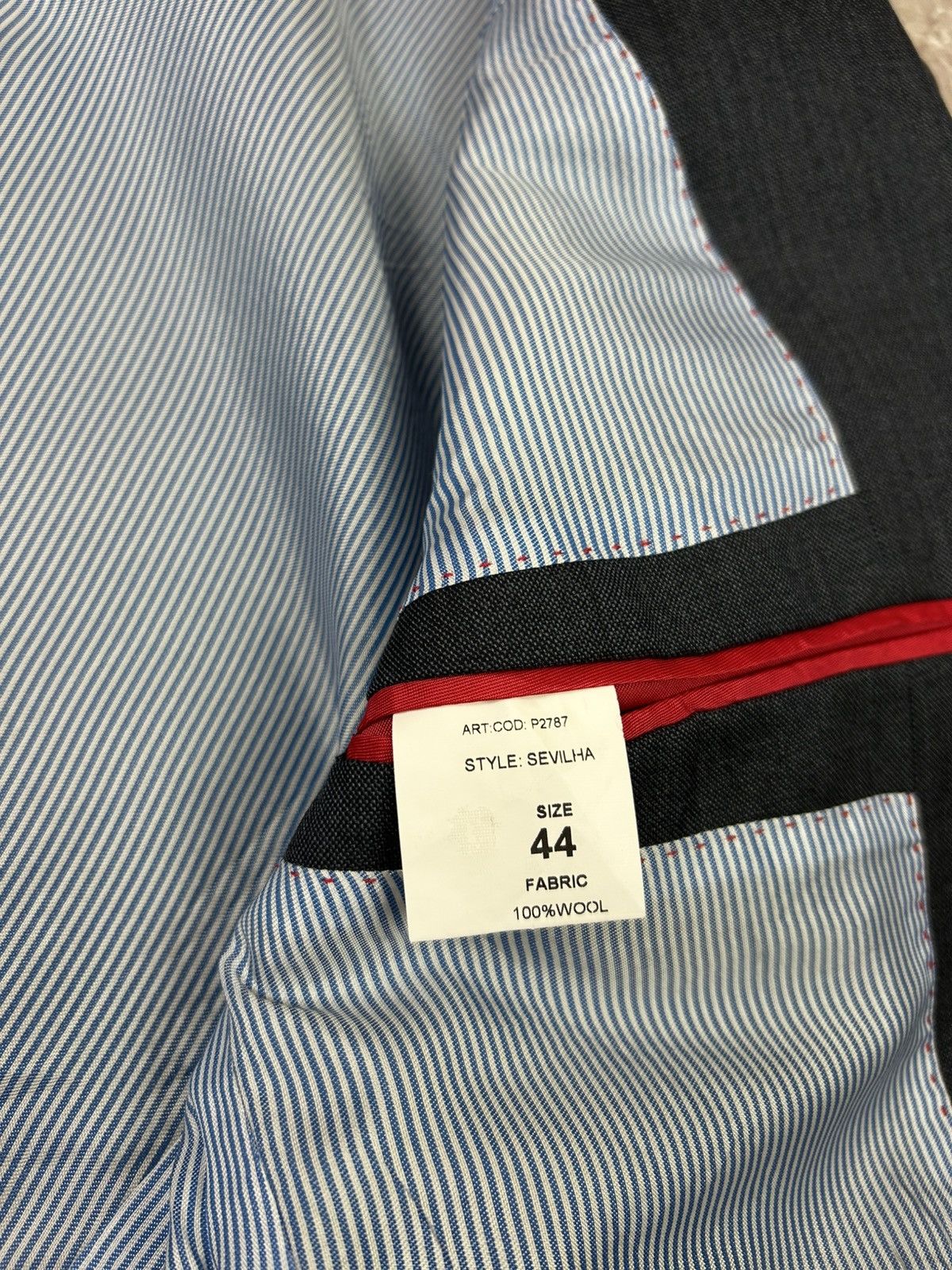 Suitsupply Suitsupply Blue Blazer Size S Size 44S - 7 Thumbnail