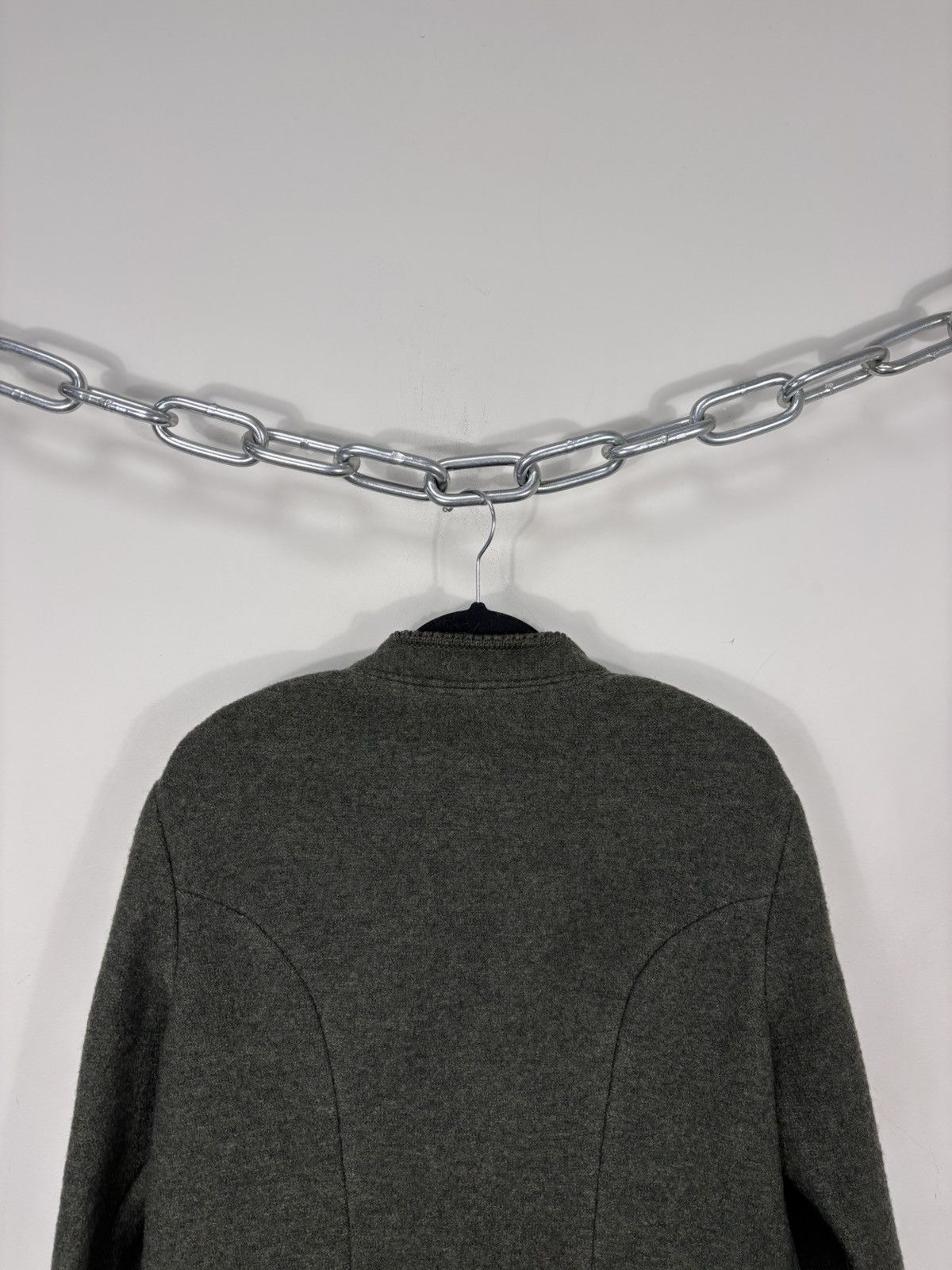Vintage Vintage Munchner Strickmoden Bavarian Wool Cardigan Sweater Size L / US 10 / IT 46 - 16 Thumbnail