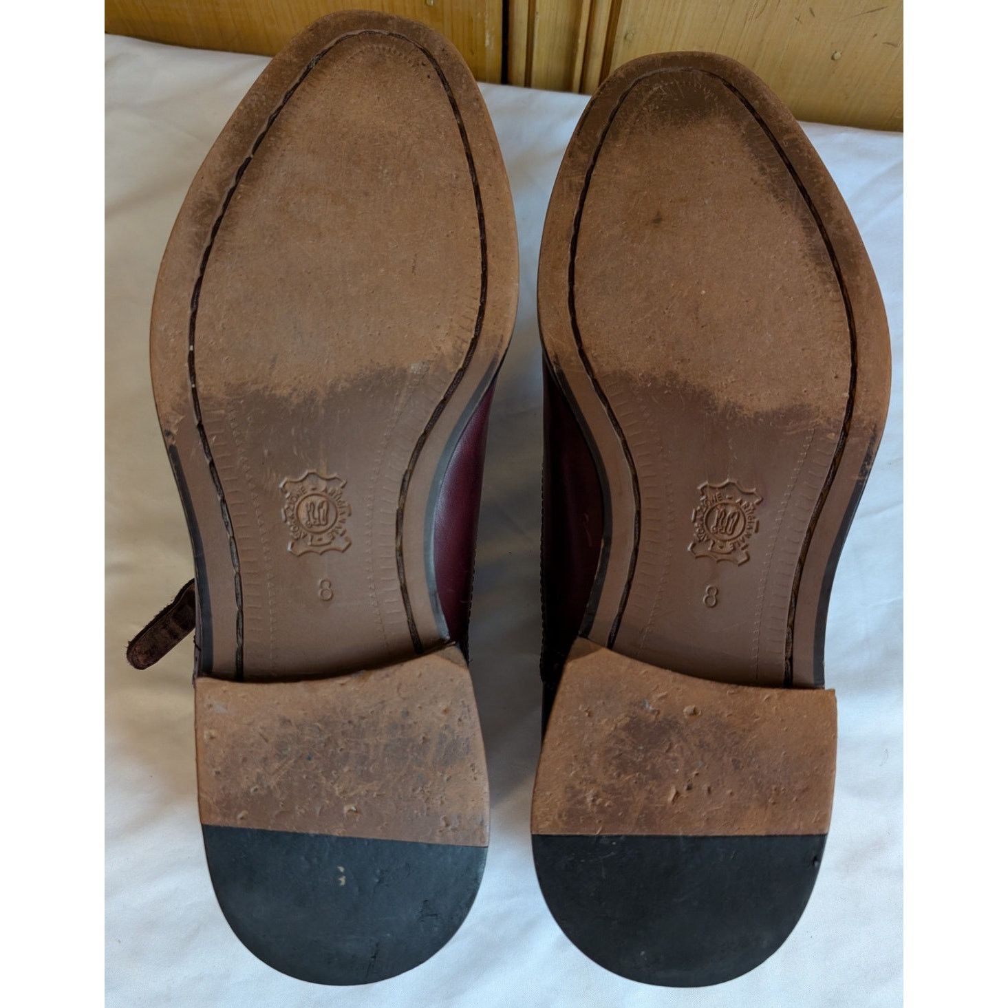 Banana Republic Banana Republic Leather Monk Strap Loafers 8 Brown Men's Size US 8 / EU 41 - 5 Thumbnail