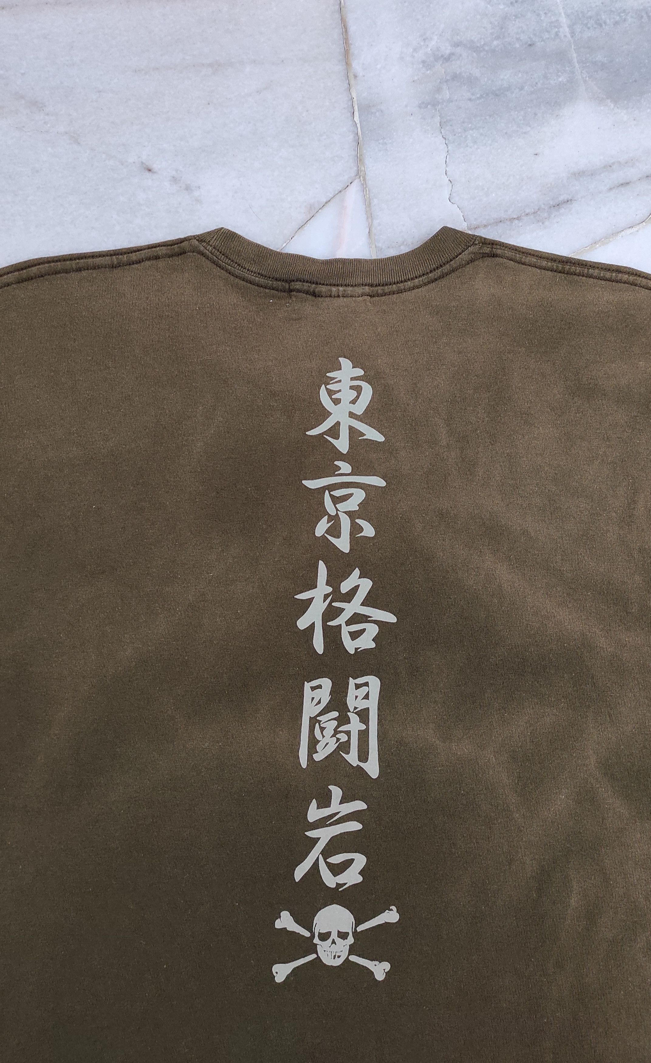 Japanese Brand Archive 90's TOKYO COMBAT ROCK Sun Faded Tee USA Size US M / EU 48-50 / 2 - 8 Thumbnail