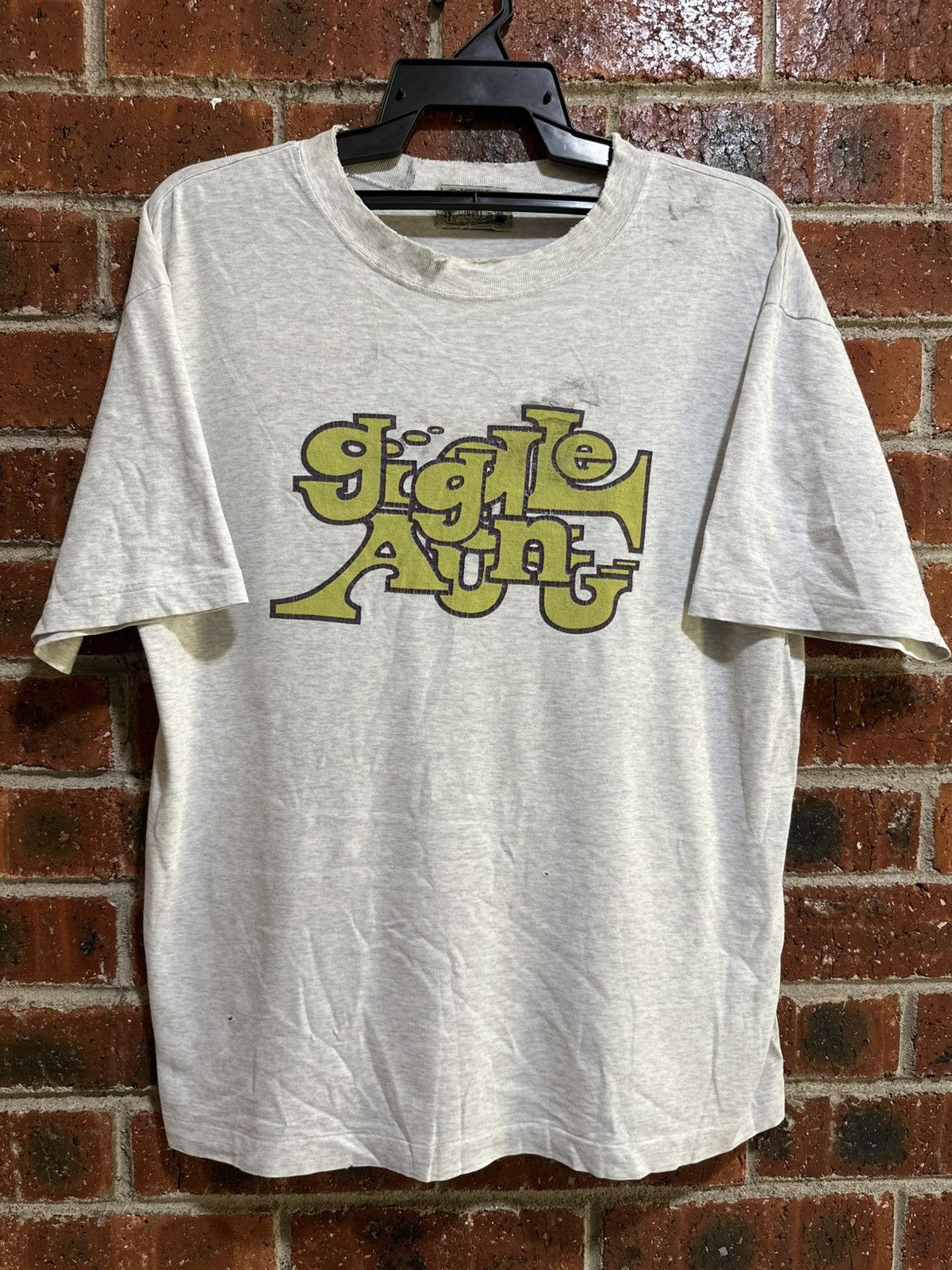 Octopus Thrashed Vintage Giggle Aunt Distress Tee Size US L / EU 52-54 / 3 - 1 Thumbnail