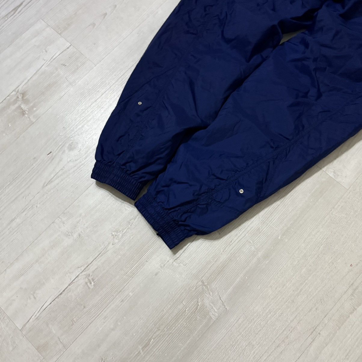 Nike Nike Vintage TrackPants 32 Nylon Streetwear Drill DarkBlue Size US 32 / EU 48 - 10 Thumbnail