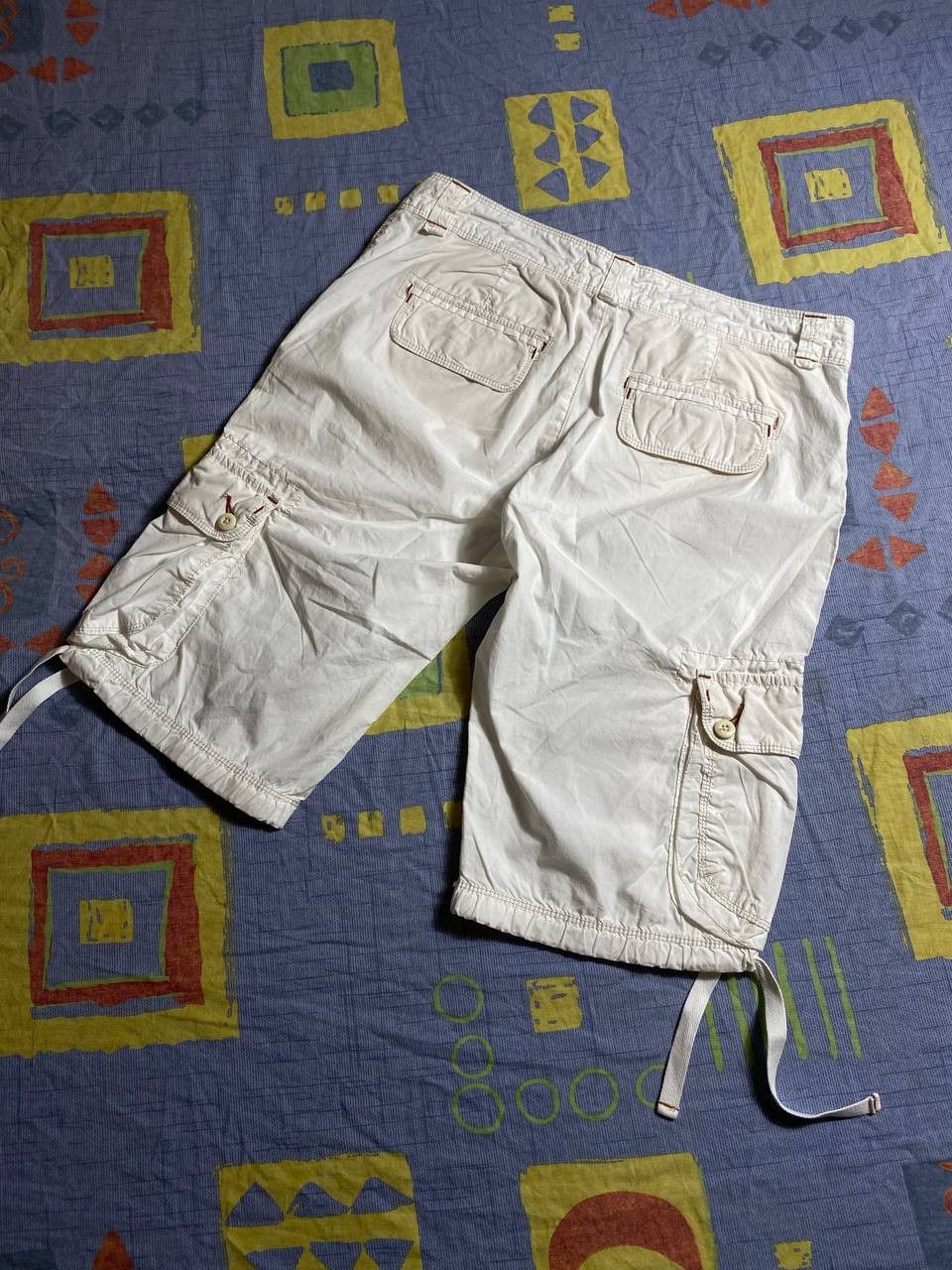 Polo Ralph Lauren Y2K Polo Ralph Lauren Cargo Shorts Size 28" / US 6 / IT 42 - 10 Thumbnail