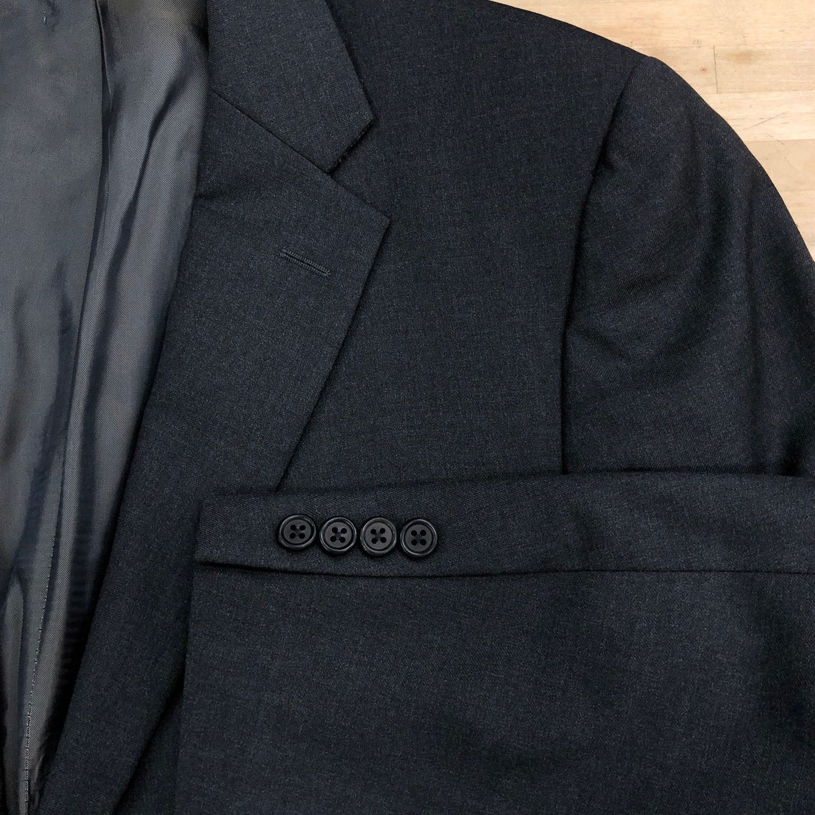 Hickey Freeman Hickey Freeman Mens 42R Sport Coat Legacy Fit Gray 2 Button Size 42R - 20 Thumbnail