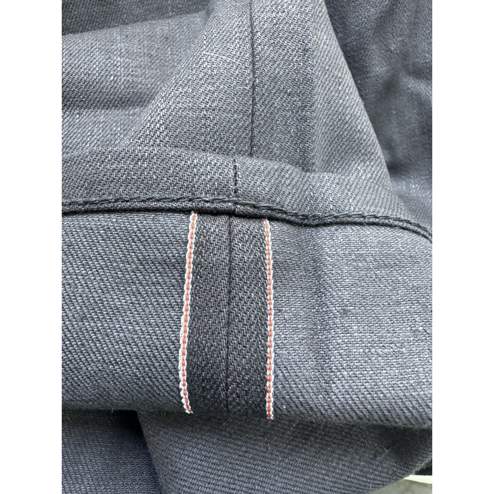 Studio Nicholson STUDIO NICHOLSON Ruthe Selvedge Denim - Black Size 3 Size US 33 - 7 Thumbnail