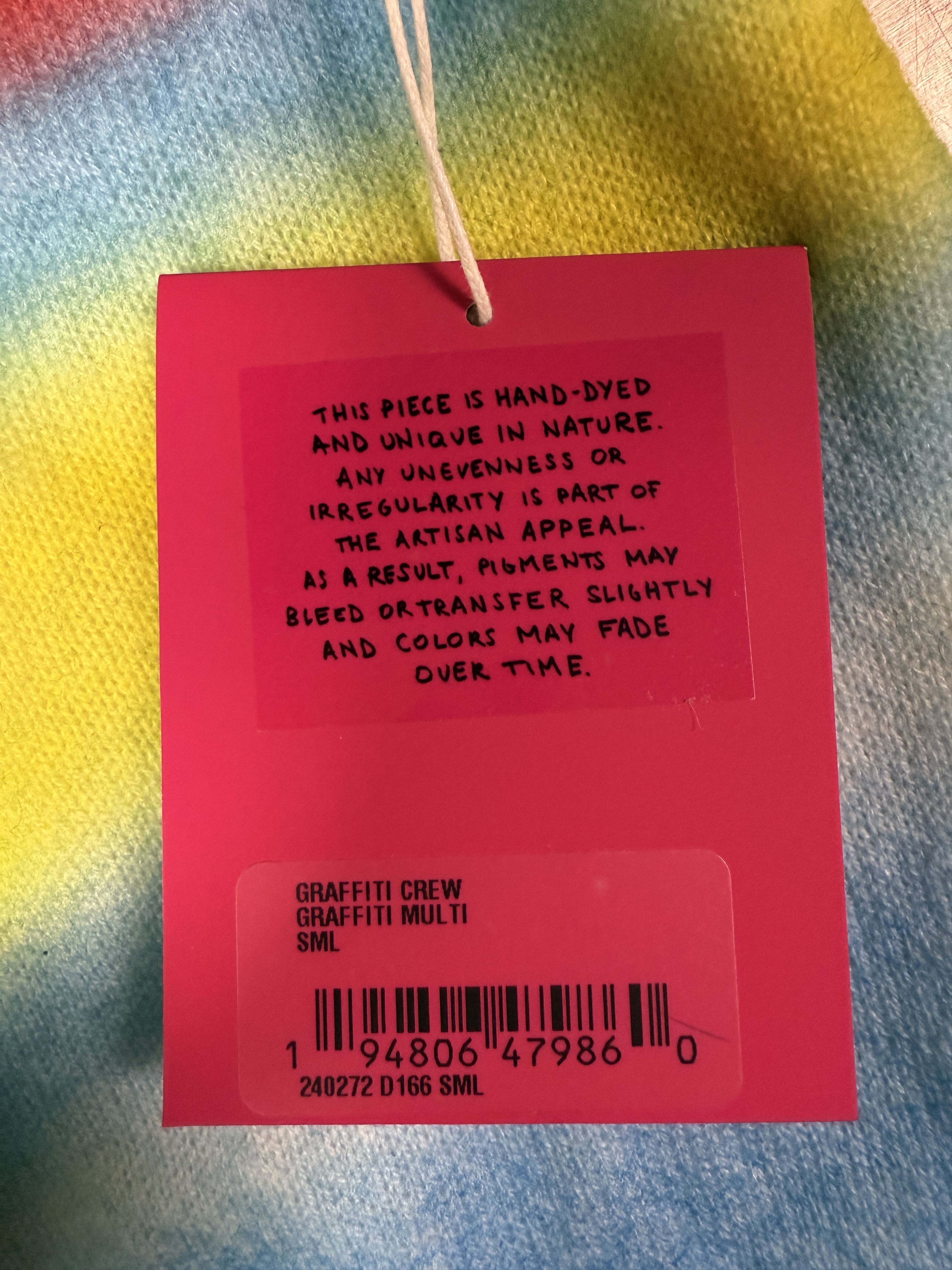 The Elder Statesman $2295 The Elder Statesman Graffiti Crewneck Sweater Size US S / EU 44-46 / 1 - 11 Thumbnail