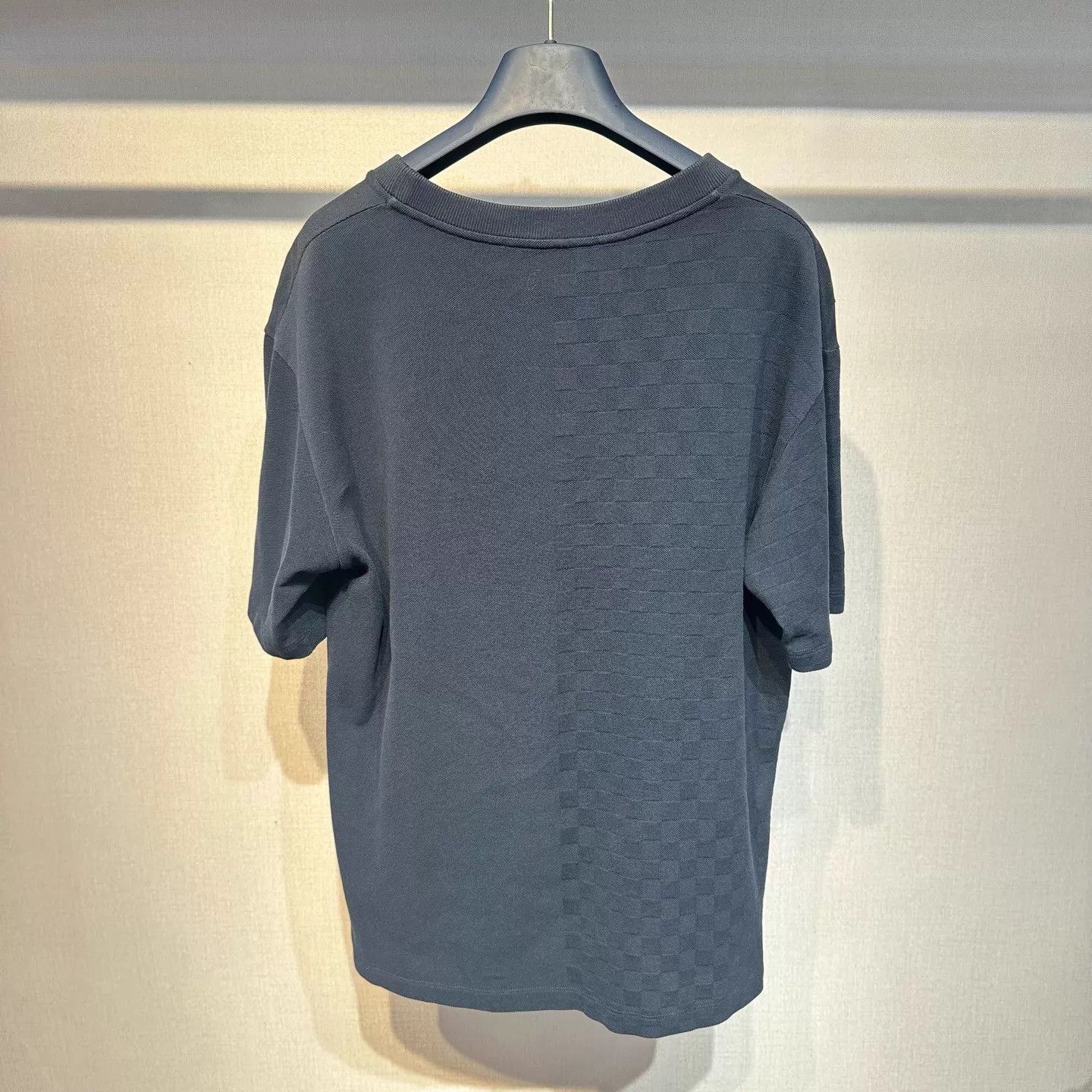 Louis Vuitton Louis Vuitton Navy Color Blocked Damier Short Sleeve XL New Size US XL / EU 56 / 4 - 3 Thumbnail