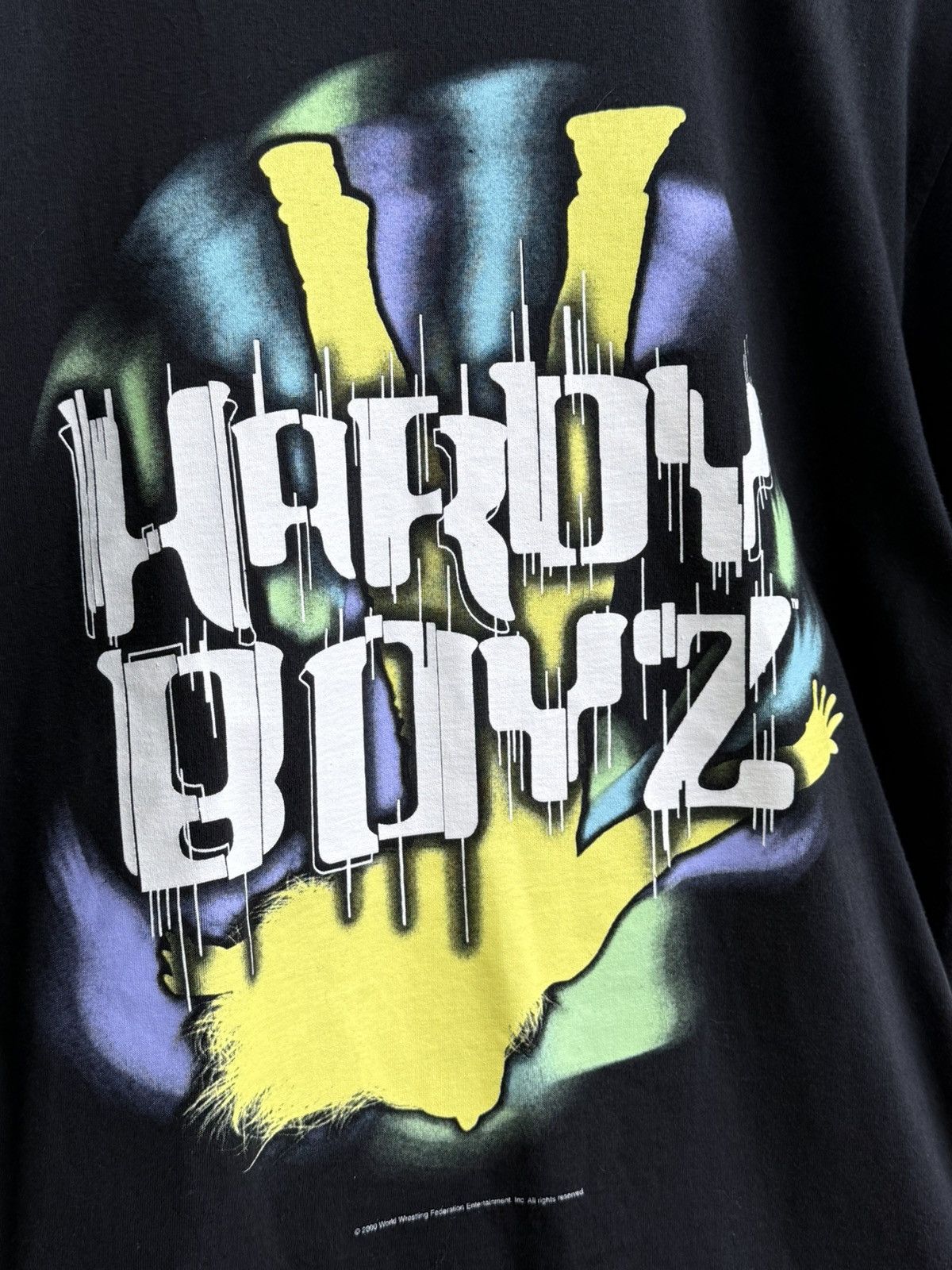 WWE Vintage 2000 Hardy Boyz Wrestling T-Shirt Size US S / EU 44-46 / 1 - 2 Thumbnail