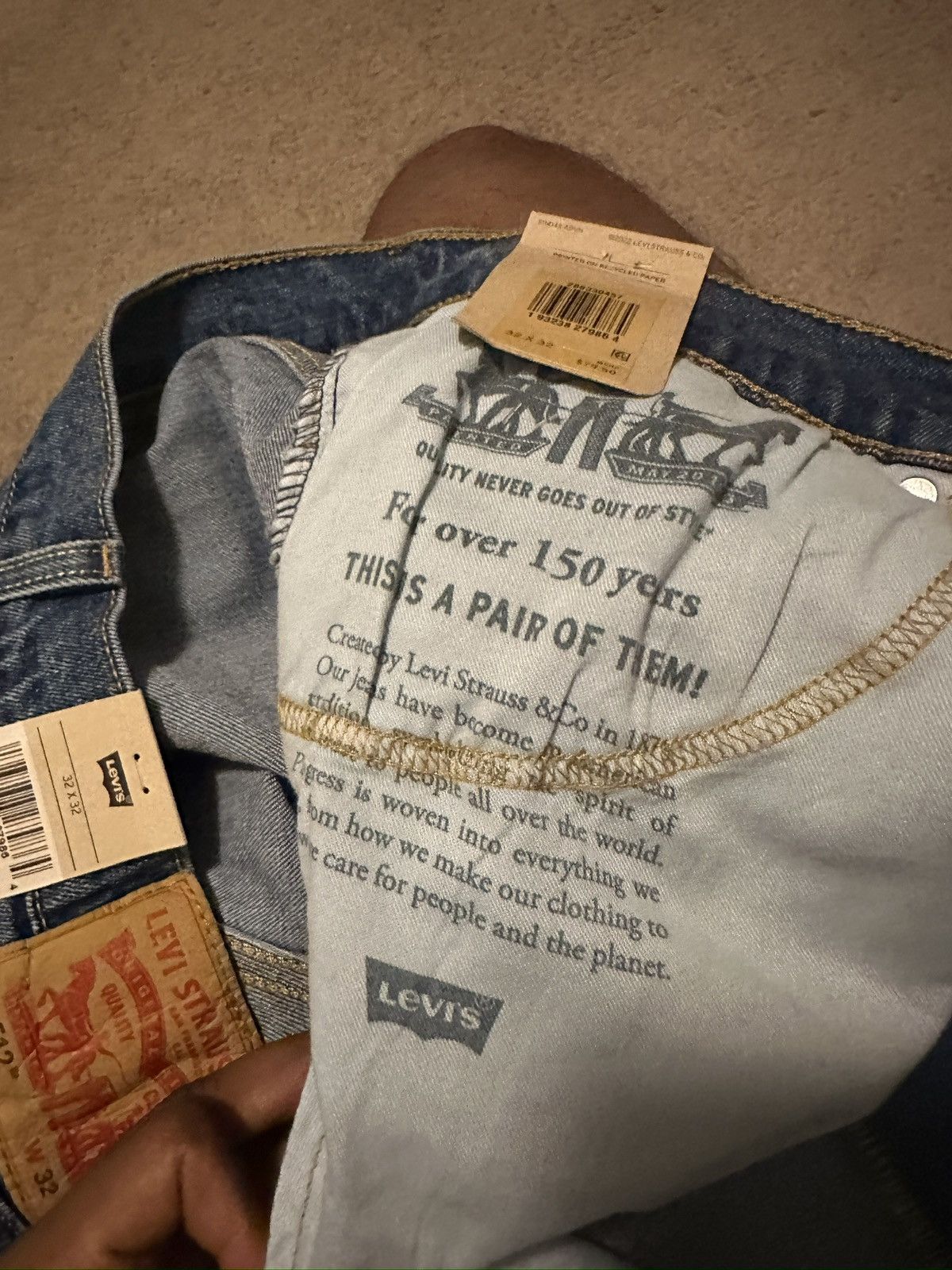 Levi's Levi’s 512 Slim Taper Size US 32 / EU 48 - 6 Thumbnail