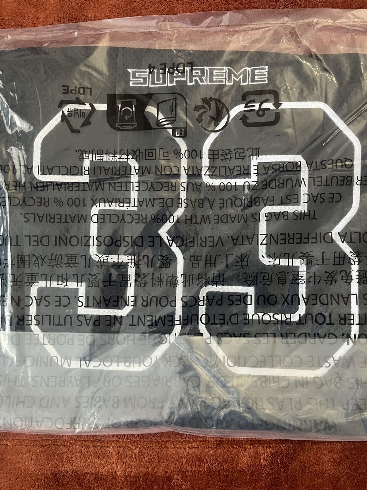 Supreme Supreme Wings Football Jersey Black S Small In Hand Size US S / EU 44-46 / 1 - 3 Thumbnail